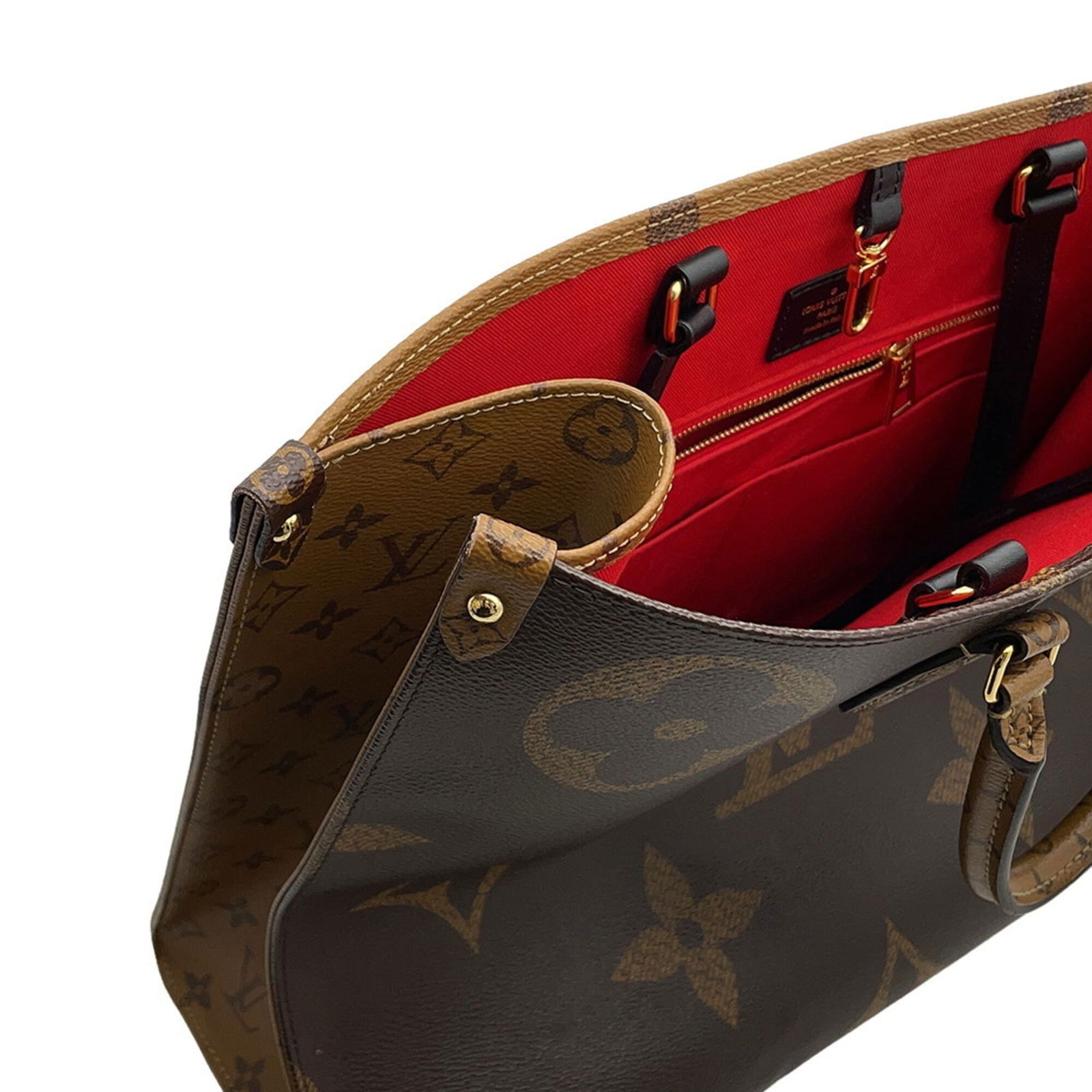 Reverse Louis Vuitton Tote Bag Monogram - 9