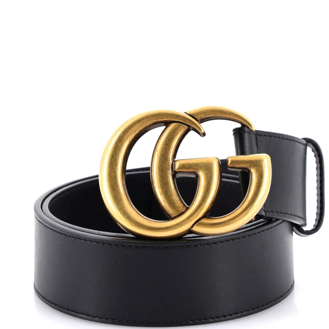 Wide Gucci GG Marmont Belt Leather (1 of 5)