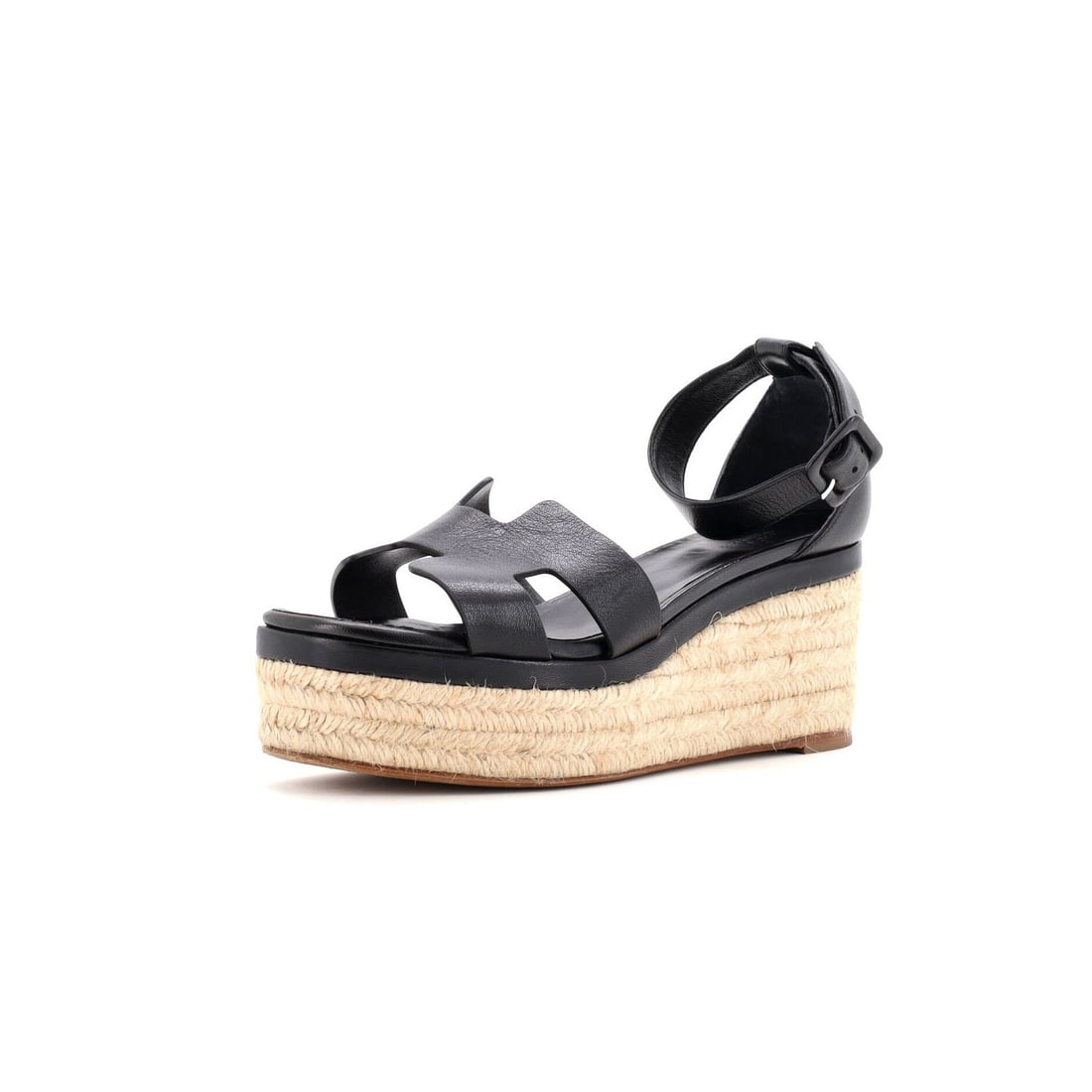 Leather Hermes Women's Elda Wedge Espadrilles: Leather Hermes Women's Elda Wedge Espadrilles This listing features Leather Hermes Women's Elda Wedge Espadrilles. Item specifics are provided below. Item Specifics: Brand: Hermes Us Shoe Size: