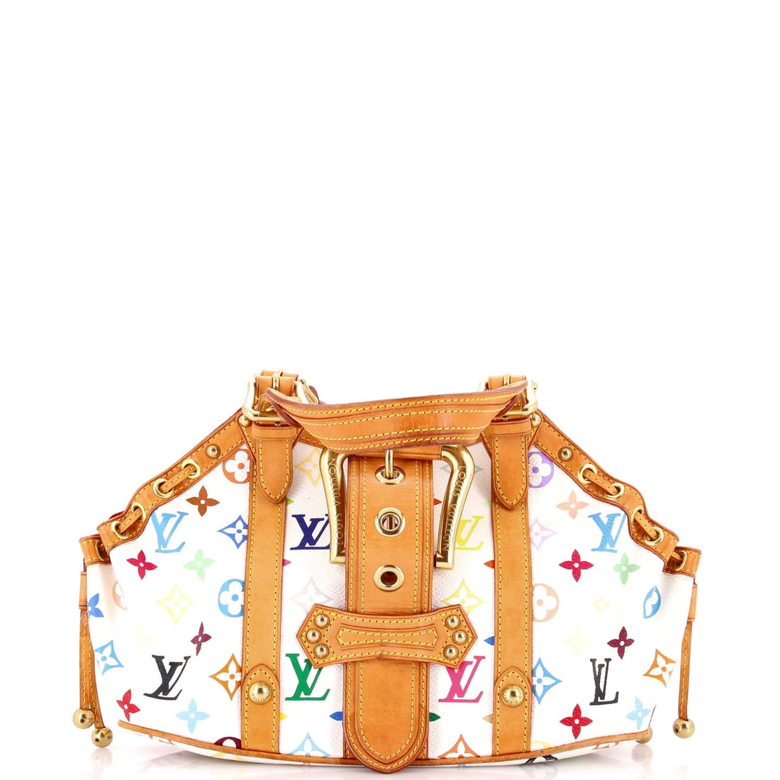 PM Louis Vuitton Theda Handbag Monogram Multicolor: PM Louis Vuitton Theda Handbag Monogram Multicolor This listing features PM Louis Vuitton Theda Handbag Monogram Multicolor. Item specifics are provided below. Item Specifics: Brand: Louis Vuitton