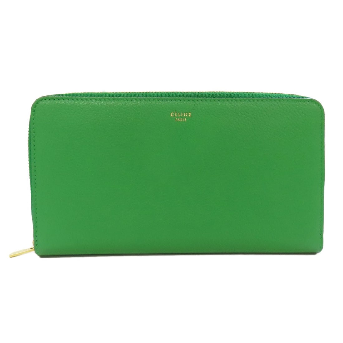 Leather CELINE logo Long wallet (with coin pocket): Leather CELINE logo Long wallet (with coin pocket) This listing features Leather CELINE logo Long wallet (with coin pocket). Item specifics are provided below. Item Specifics: Brand: CELINE Style: Lon