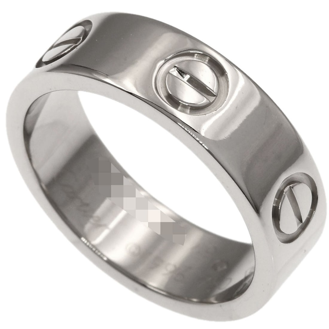 Gold CARTIER love ring #49 Ring K18 White: Gold CARTIER love ring #49 Ring K18 White This listing features Gold CARTIER love ring #49 Ring K18 White. Item specifics are provided below. Item Specifics: Brand: CARTIER Style: Ring Material: K18