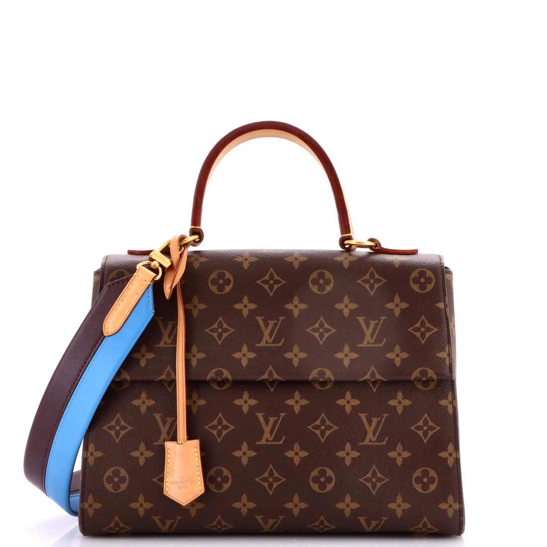 MM Louis Vuitton Cluny Top Handle Bag Monogram Canvas: MM Louis Vuitton Cluny Top Handle Bag Monogram Canvas This listing features MM Louis Vuitton Cluny Top Handle Bag Monogram Canvas. Item specifics are provided below. Item Specifics: Brand: Louis