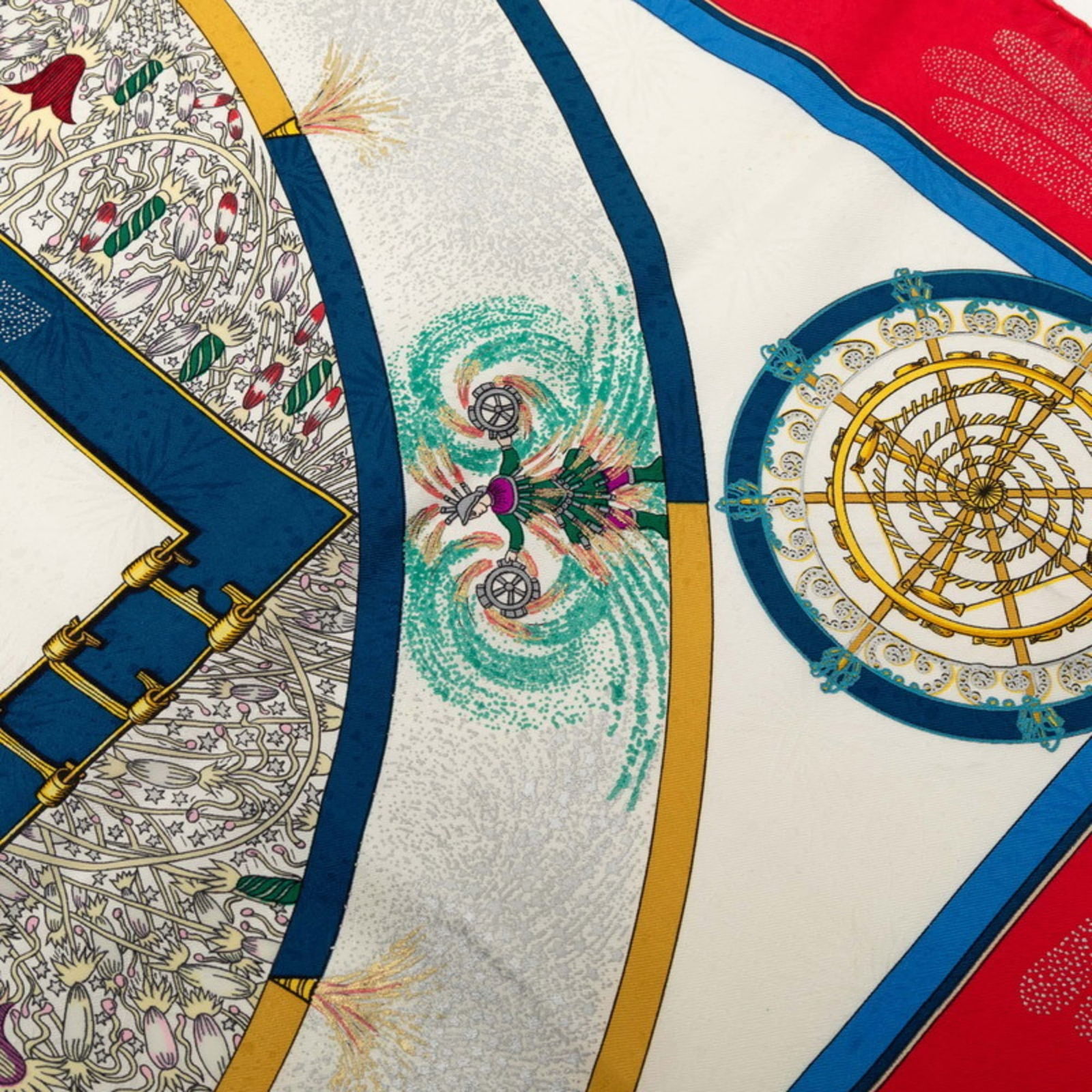 Silk Hermes Scarf - 4