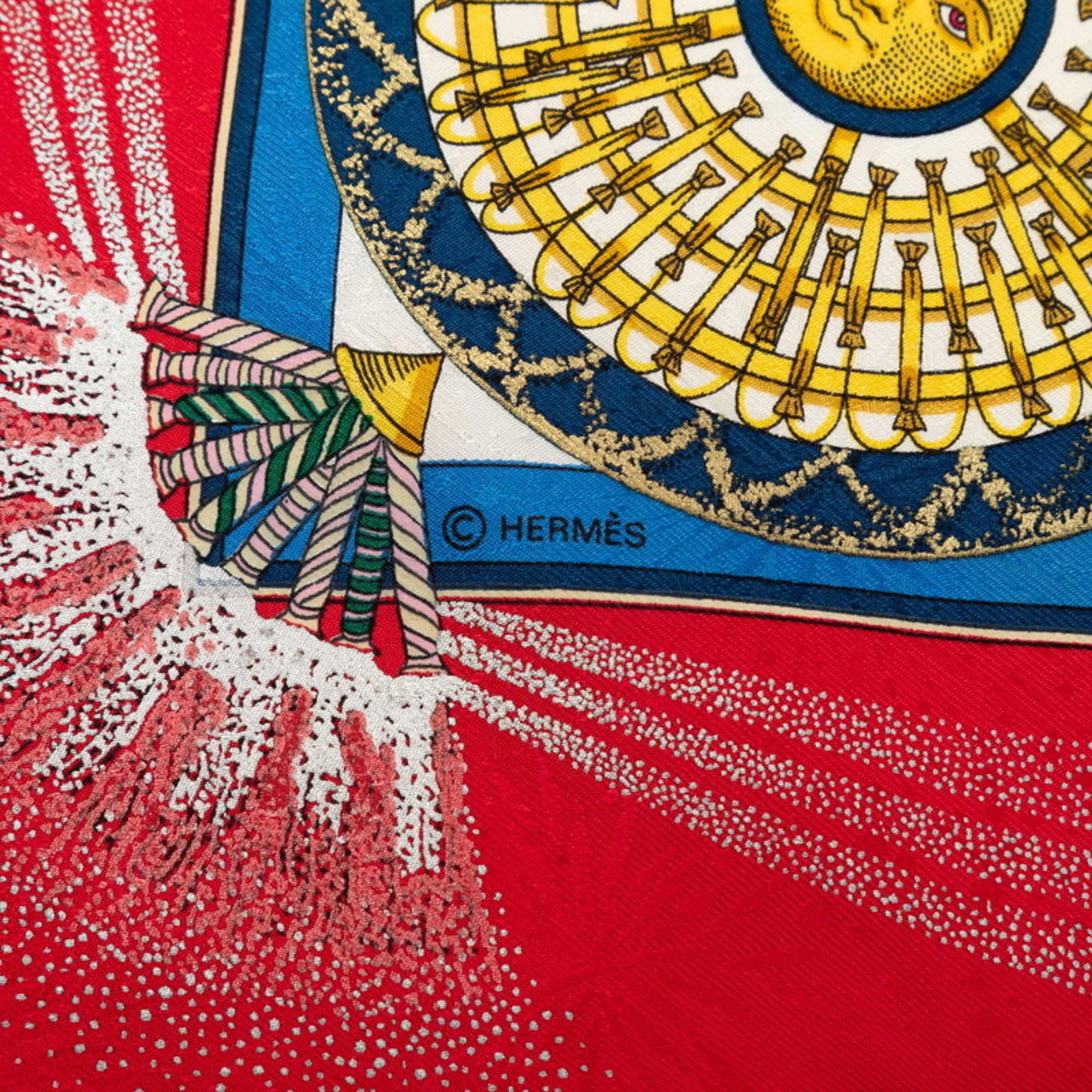 Silk Hermes Scarf - 6