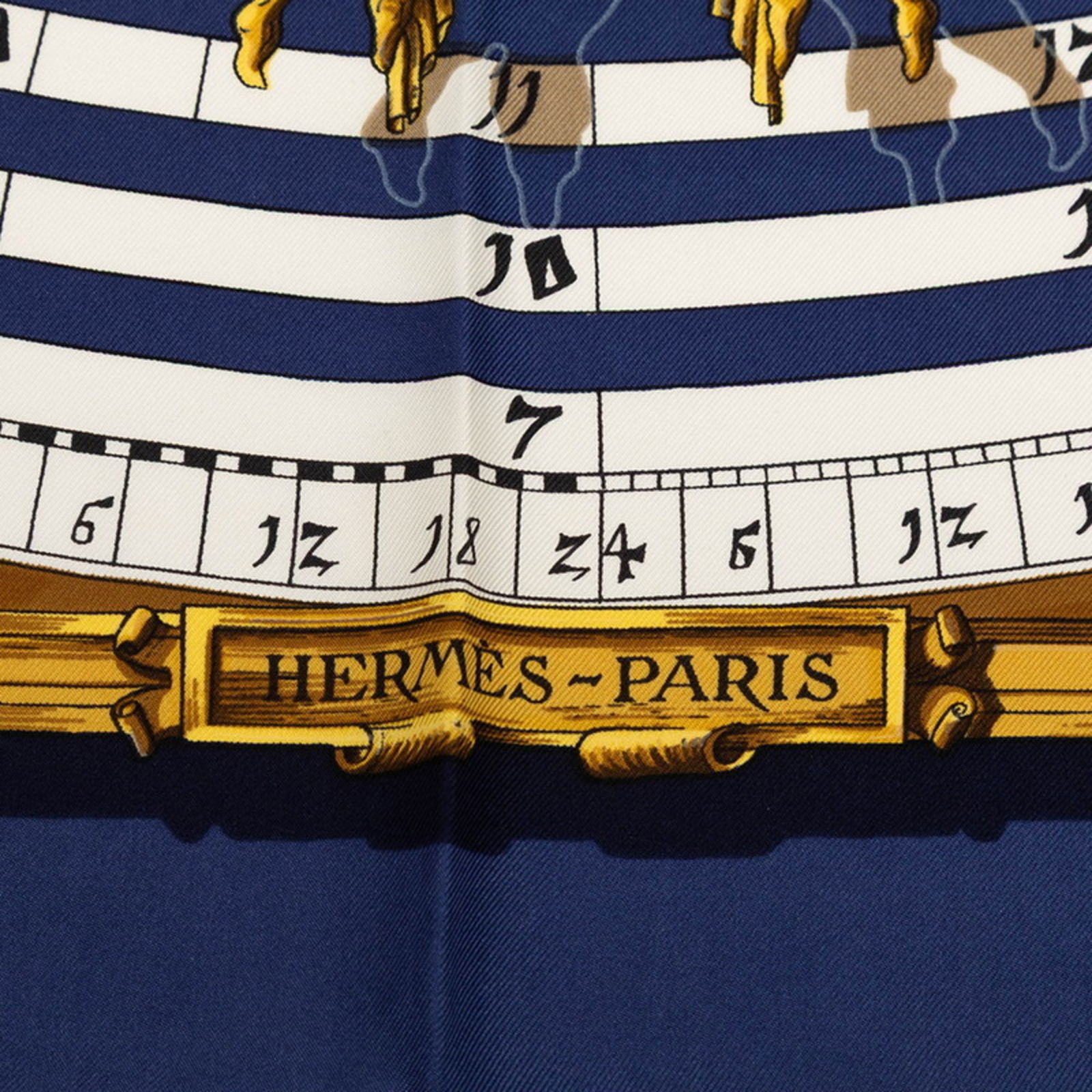 Silk Hermes Scarf - 3