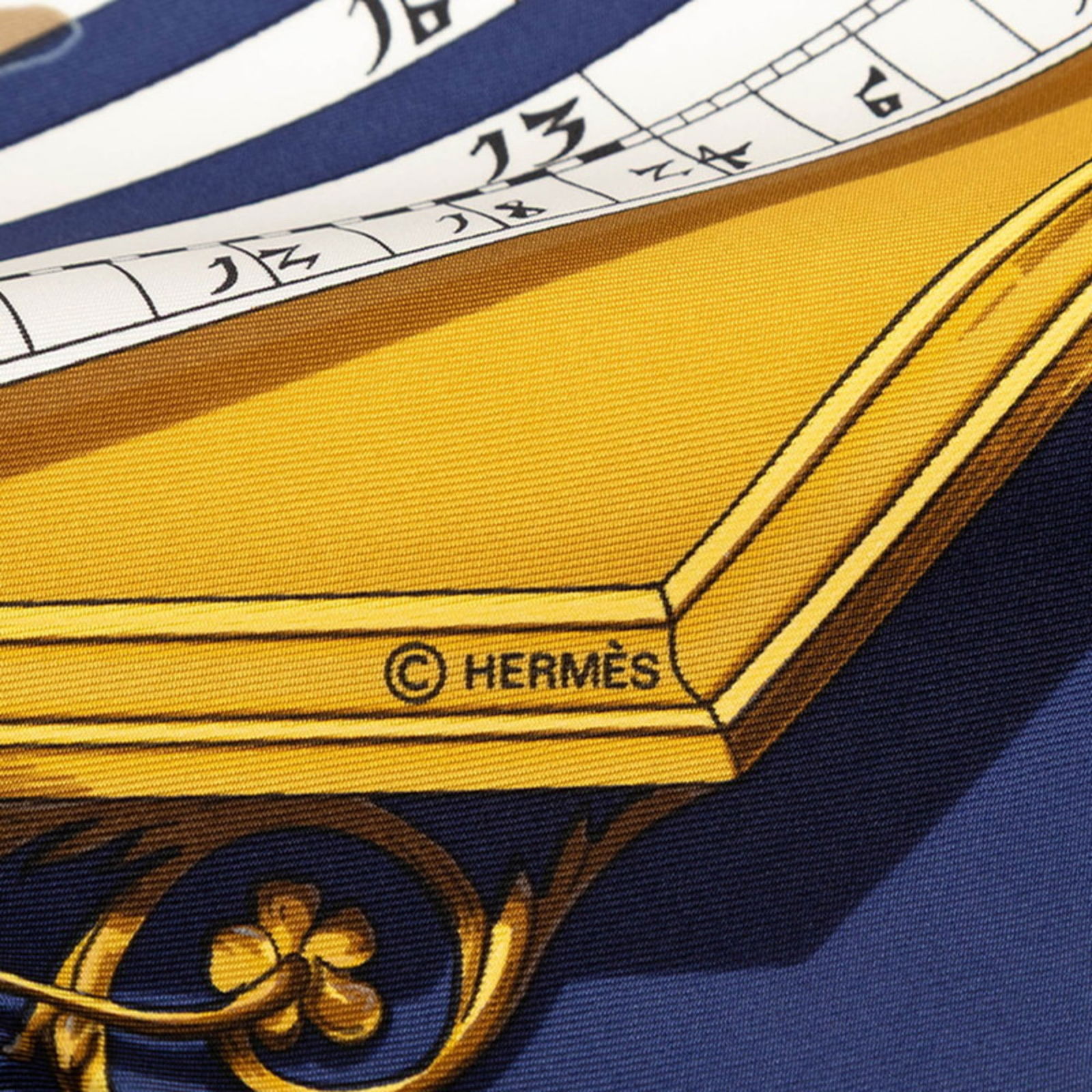 Silk Hermes Scarf - 4