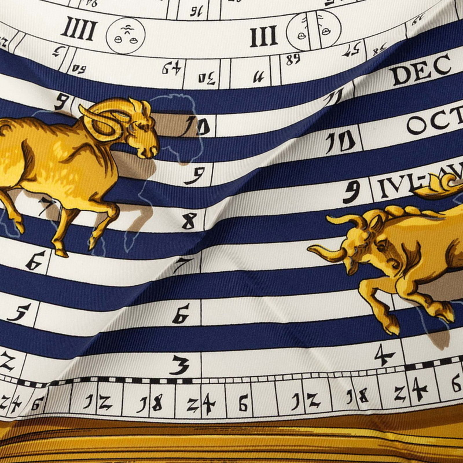 Silk Hermes Scarf - 5