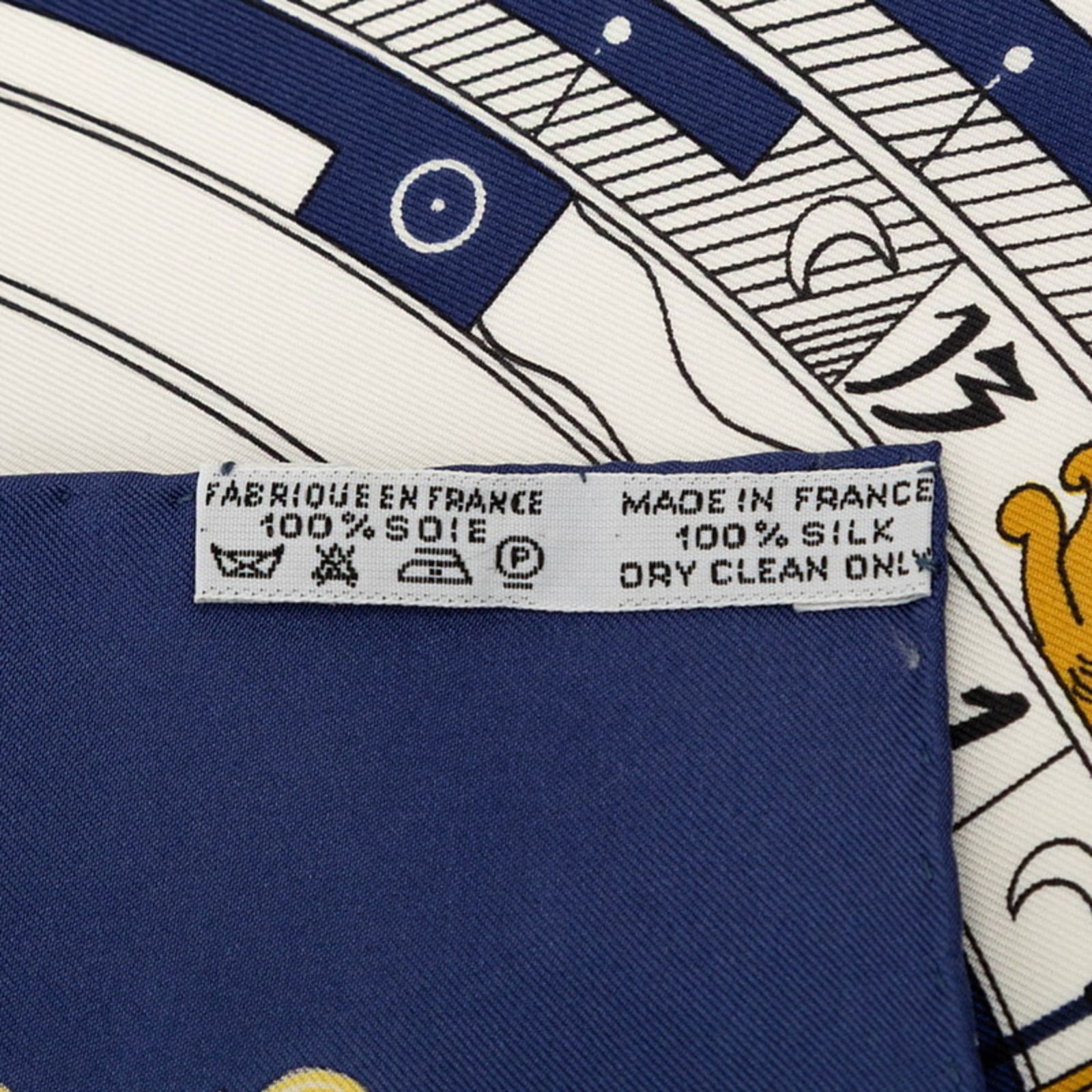 Silk Hermes Scarf - 7