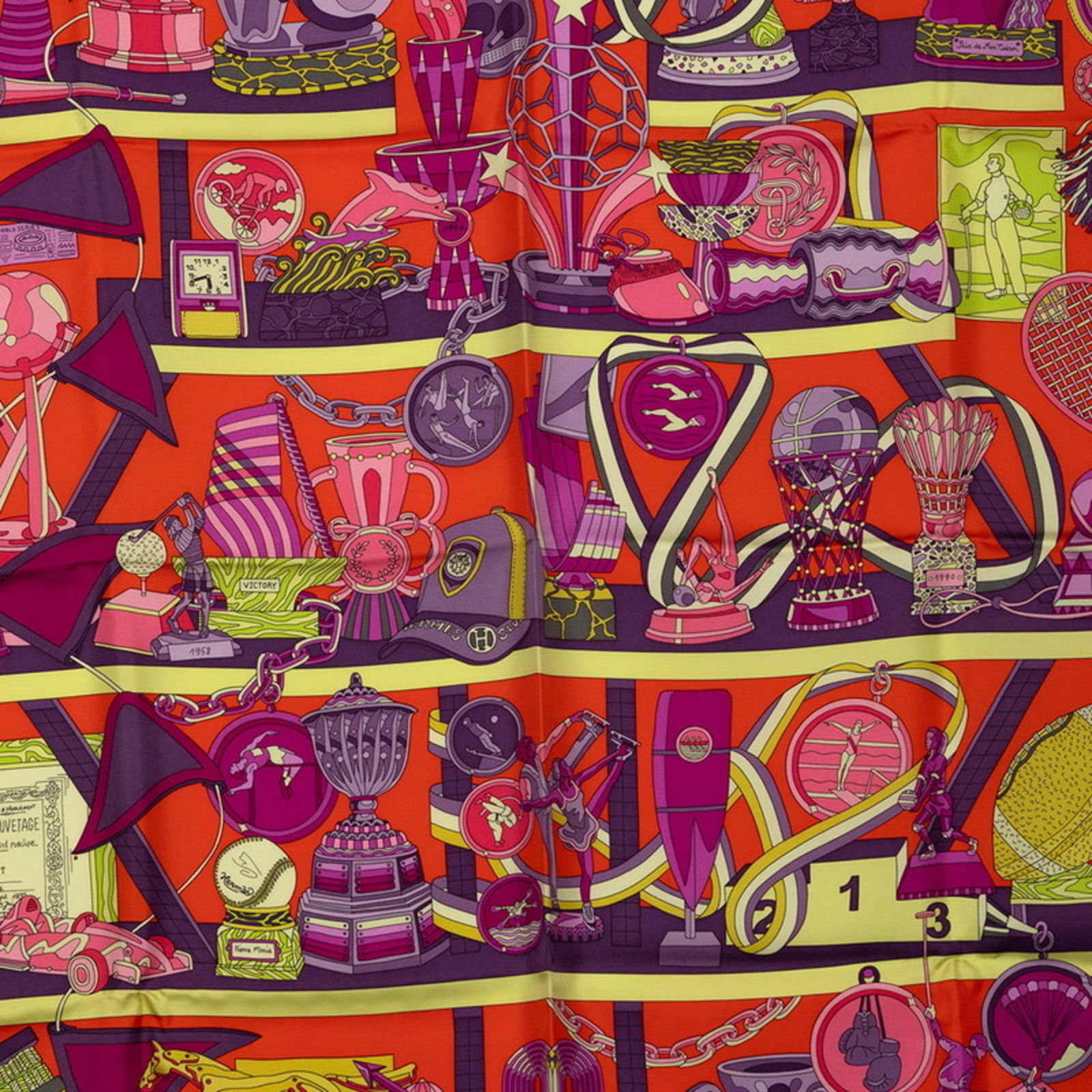 Silk Hermes Scarf - 2