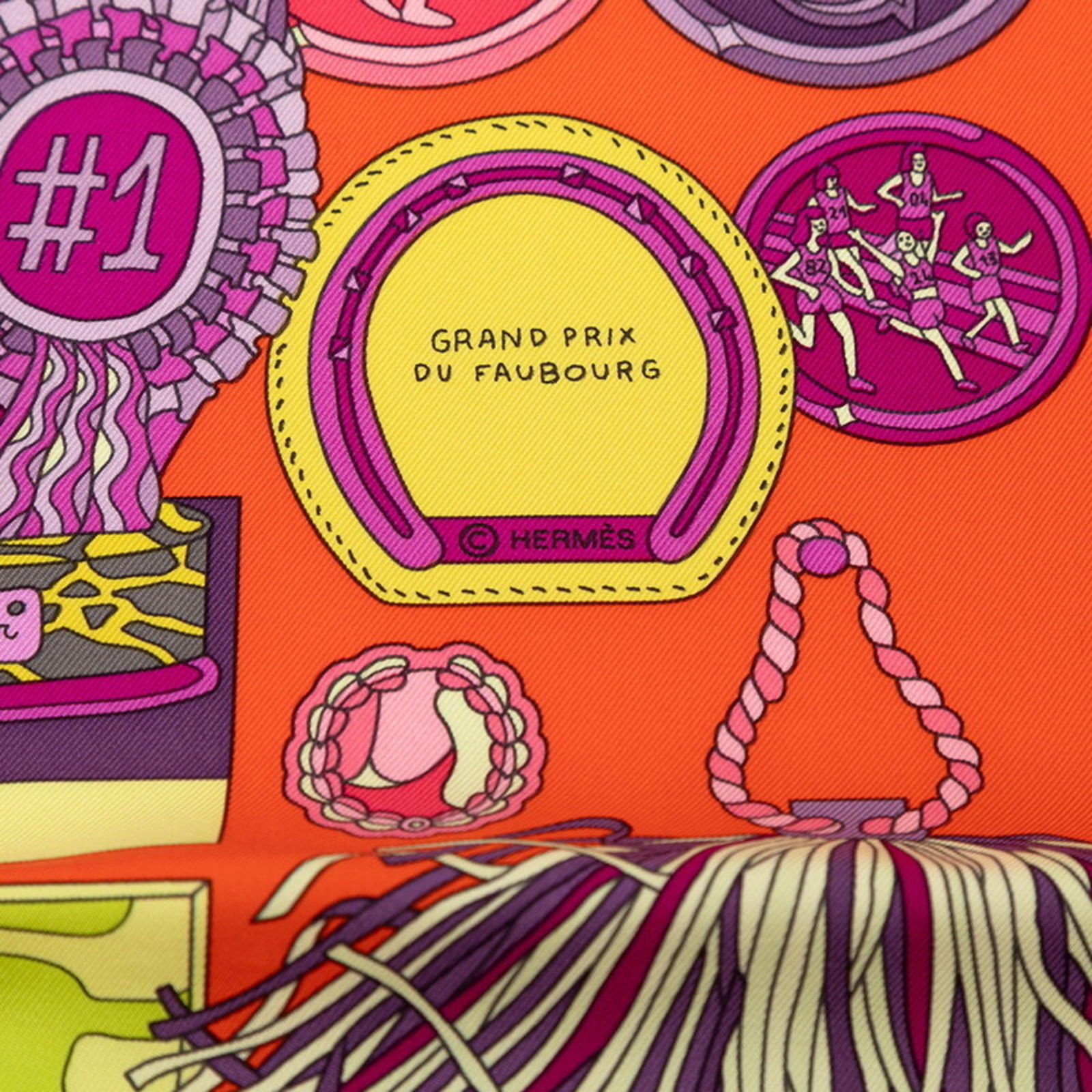 Silk Hermes Scarf - 3