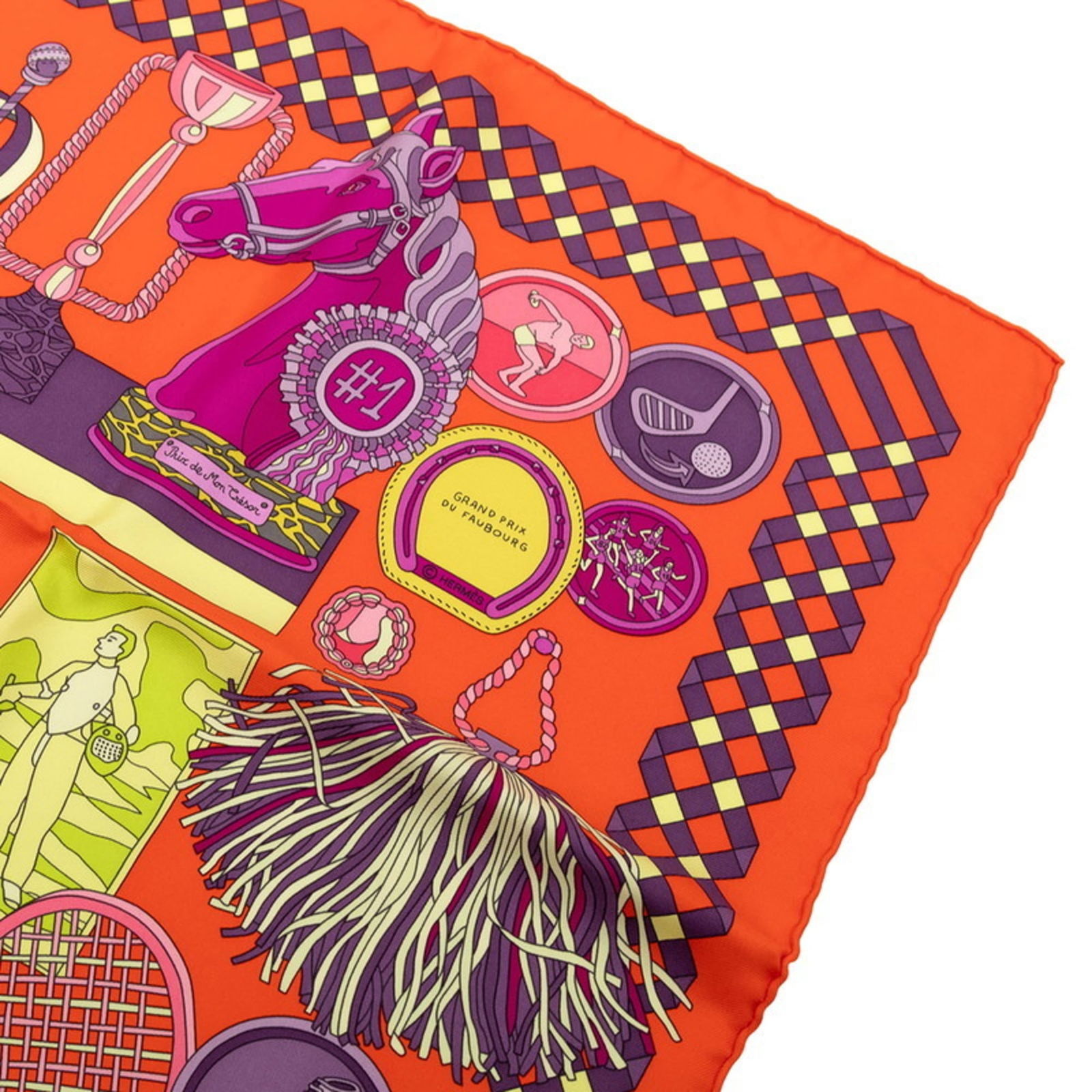 Silk Hermes Scarf - 6