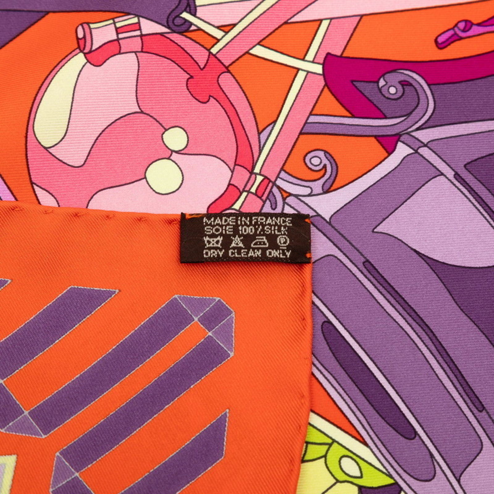 Silk Hermes Scarf - 8