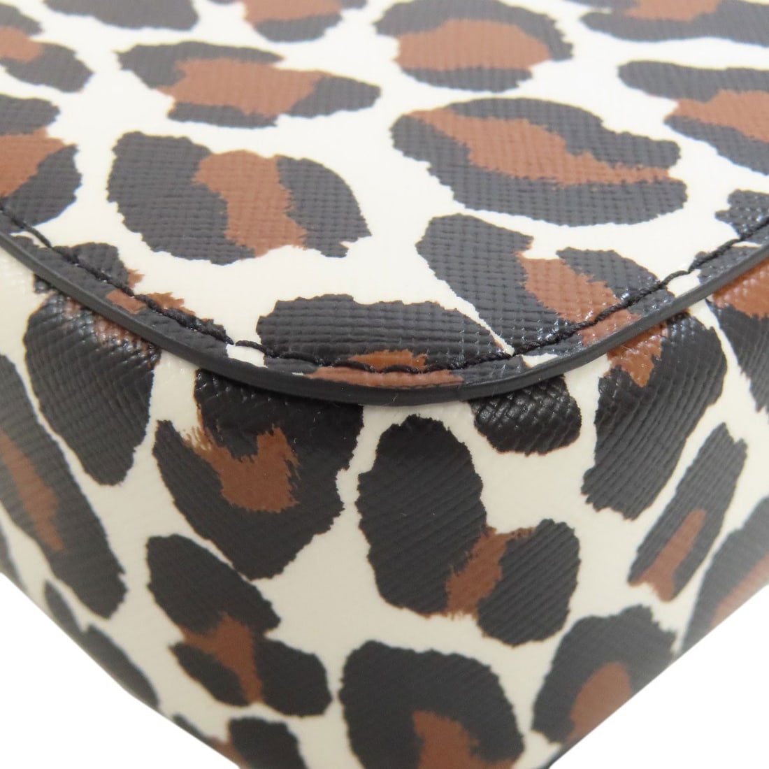 PVC kate spade Leopard pattern Shoulder Bag - 12