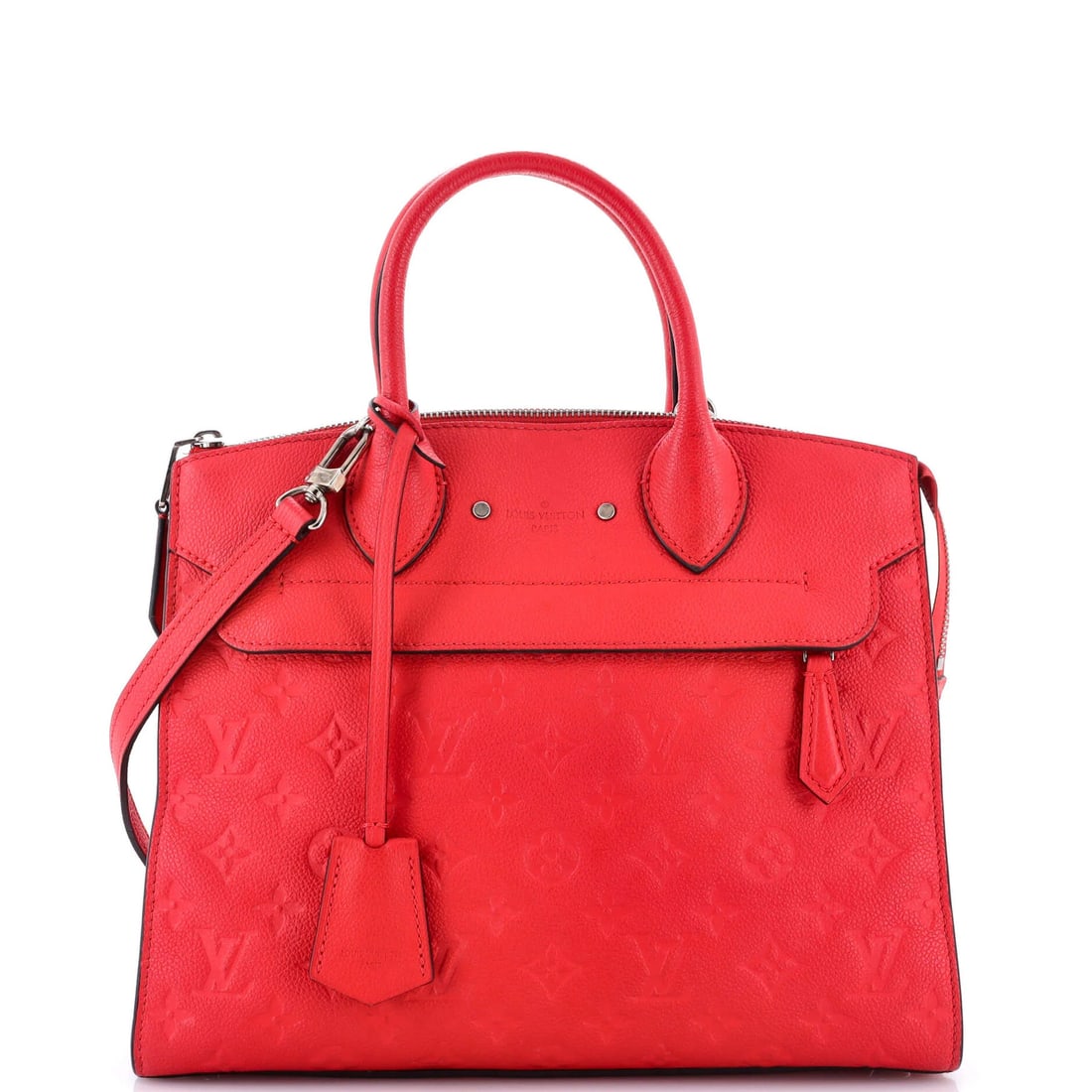 MM Louis Vuitton Pont Neuf Handbag Monogram Empreinte Leather (1 of 5)