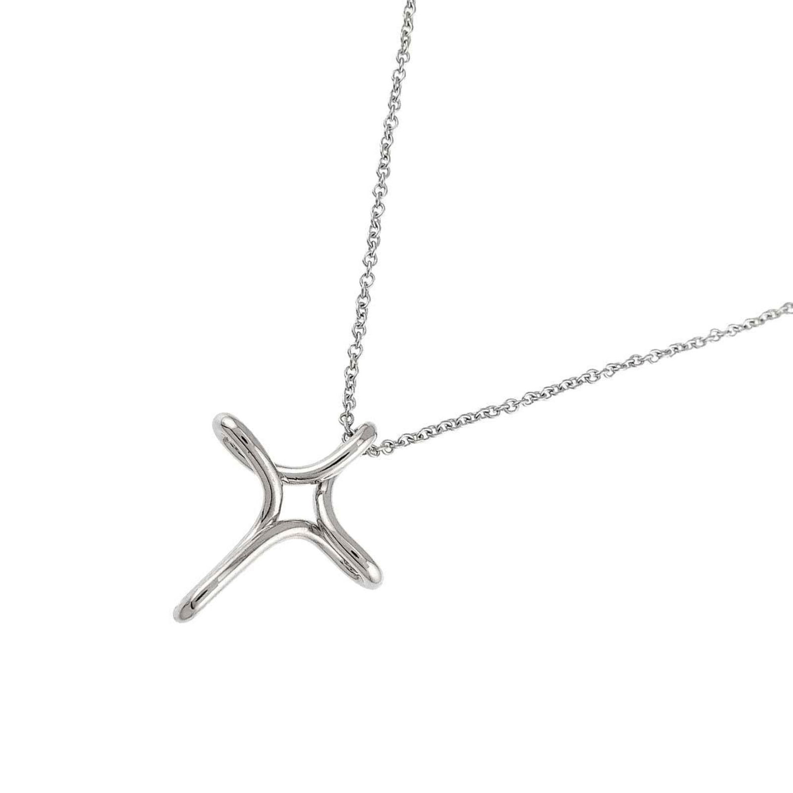 Platinum - Tiffany & Co. Infinity Cross Necklace - 40cm: Platinum - Tiffany & Co. Infinity Cross Necklace - 40cm This listing features Platinum - Tiffany & Co. Infinity Cross Necklace - 40cm. Item specifics are provided below. Item Specifics: Brand: