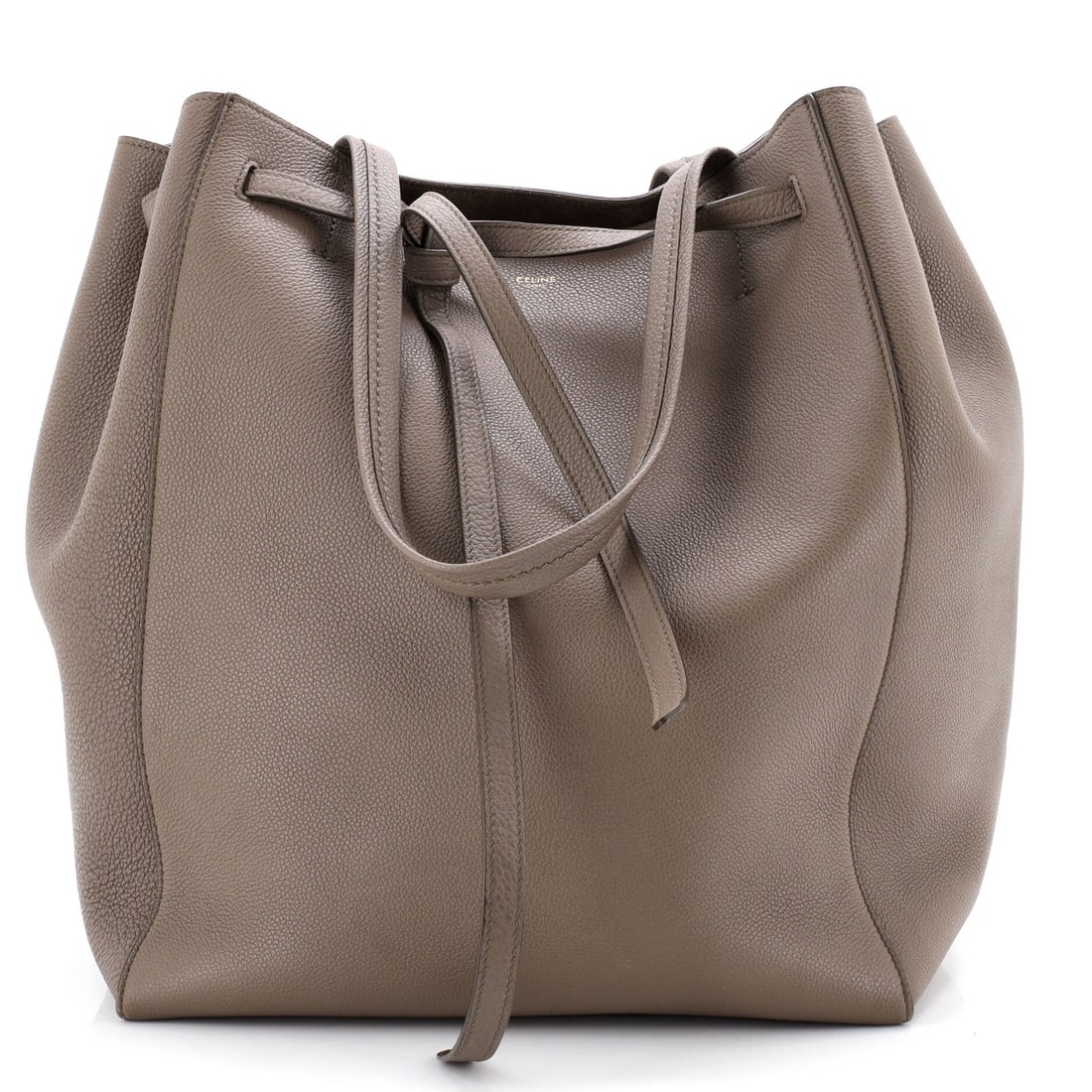 Medium Celine Phantom Tie Cabas Tote Leather (1 of 5)