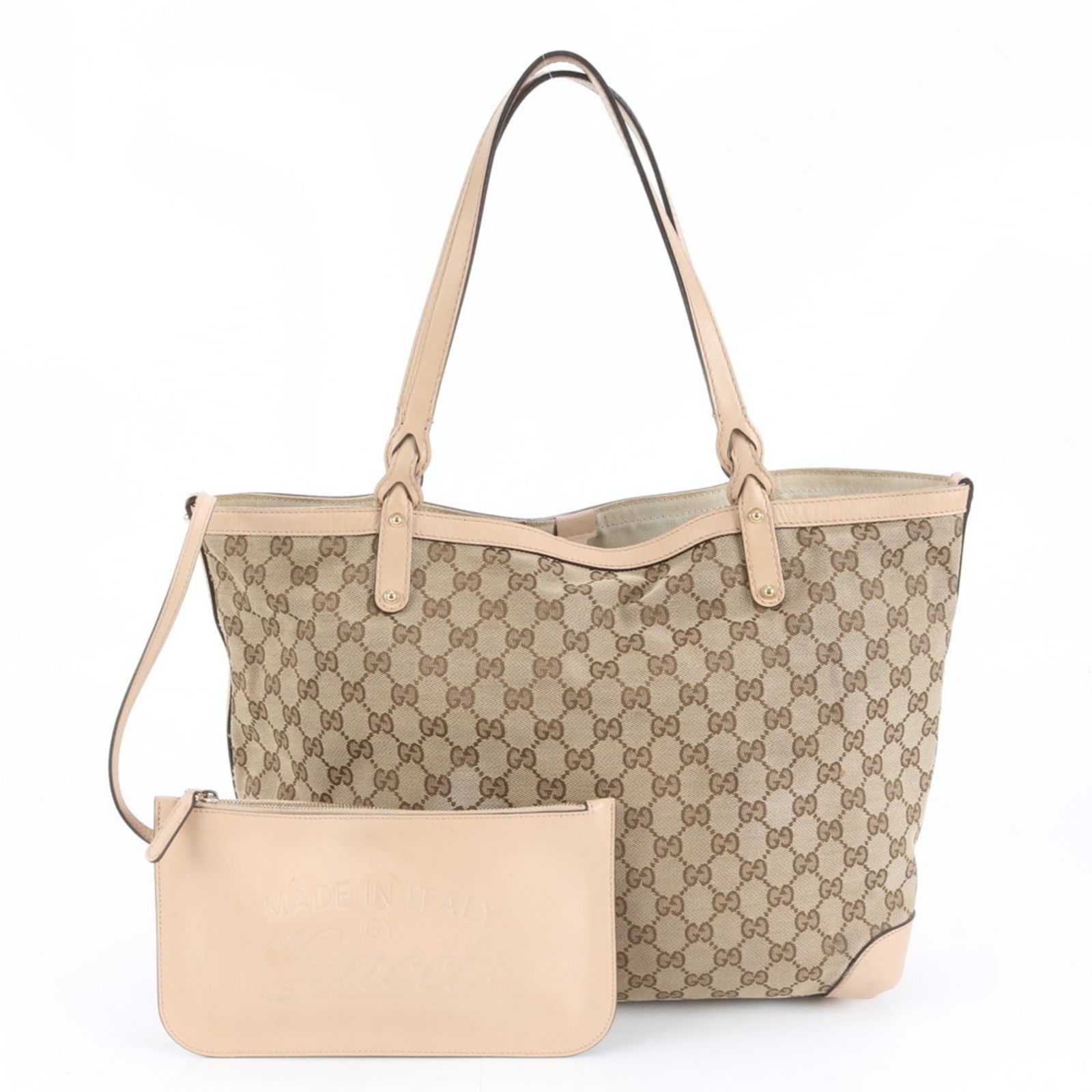 Canvas - Gucci Handbag - Pouch - Shoulder Bag - Tote Bag Leather: Canvas - Gucci Handbag - Pouch - Shoulder Bag - Tote Bag Leather This listing features Canvas - Gucci Handbag - Pouch - Shoulder Bag - Tote Bag Leather. Item specifics are provided below. Item