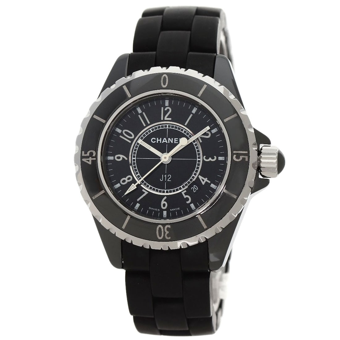 Rubber CHANEL J12 1.3" Watches H0681 Ceramic/: Rubber CHANEL J12 1.3" Watches H0681 Ceramic/ This listing features Rubber CHANEL J12 1.3" Watches H0681 Ceramic/. Item specifics are provided below. Item Specifics: Brand: CHANEL Style: Watches Mater