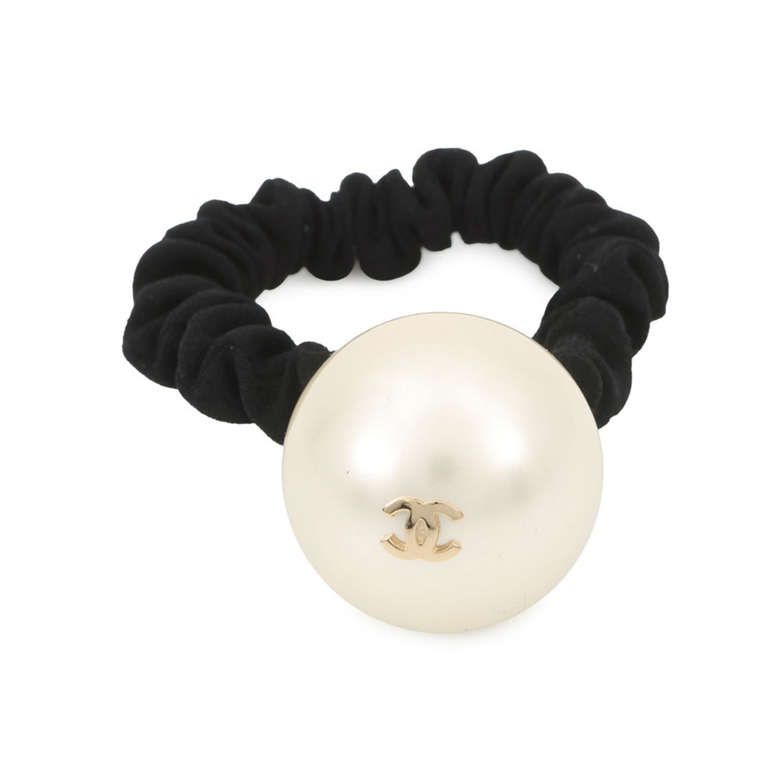 Tie Chanel Hair: Tie Chanel Hair This listing features Tie Chanel Hair. Item specifics are provided below. Item Specifics: Brand: Chanel Type: Hair Tie Gender: Women Color: Black Finish: Gold Plated Size (Lxw): 9.5cm