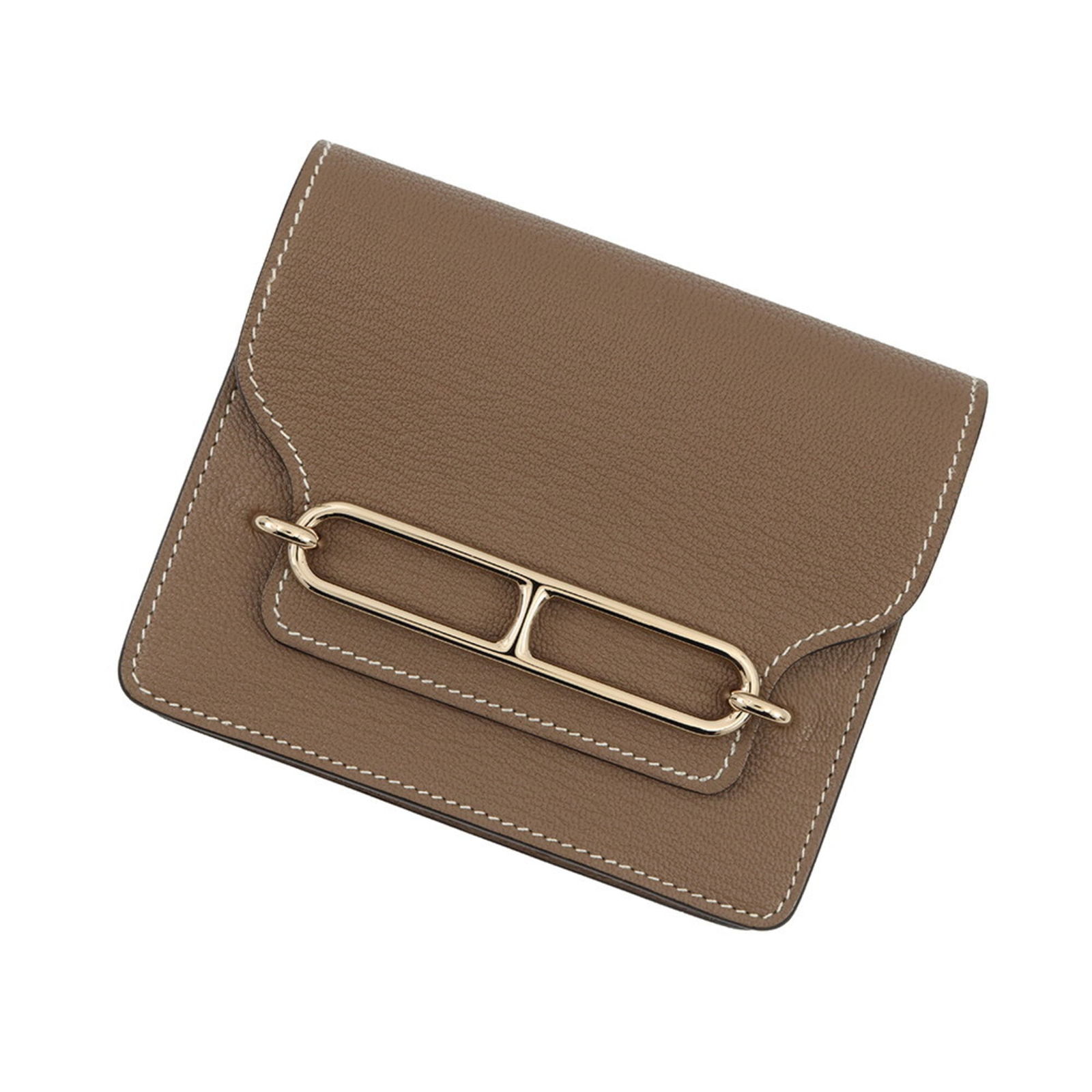 Leather Hermes Coin Purse/ Coin Case Chevre Myzore (1 of 17)