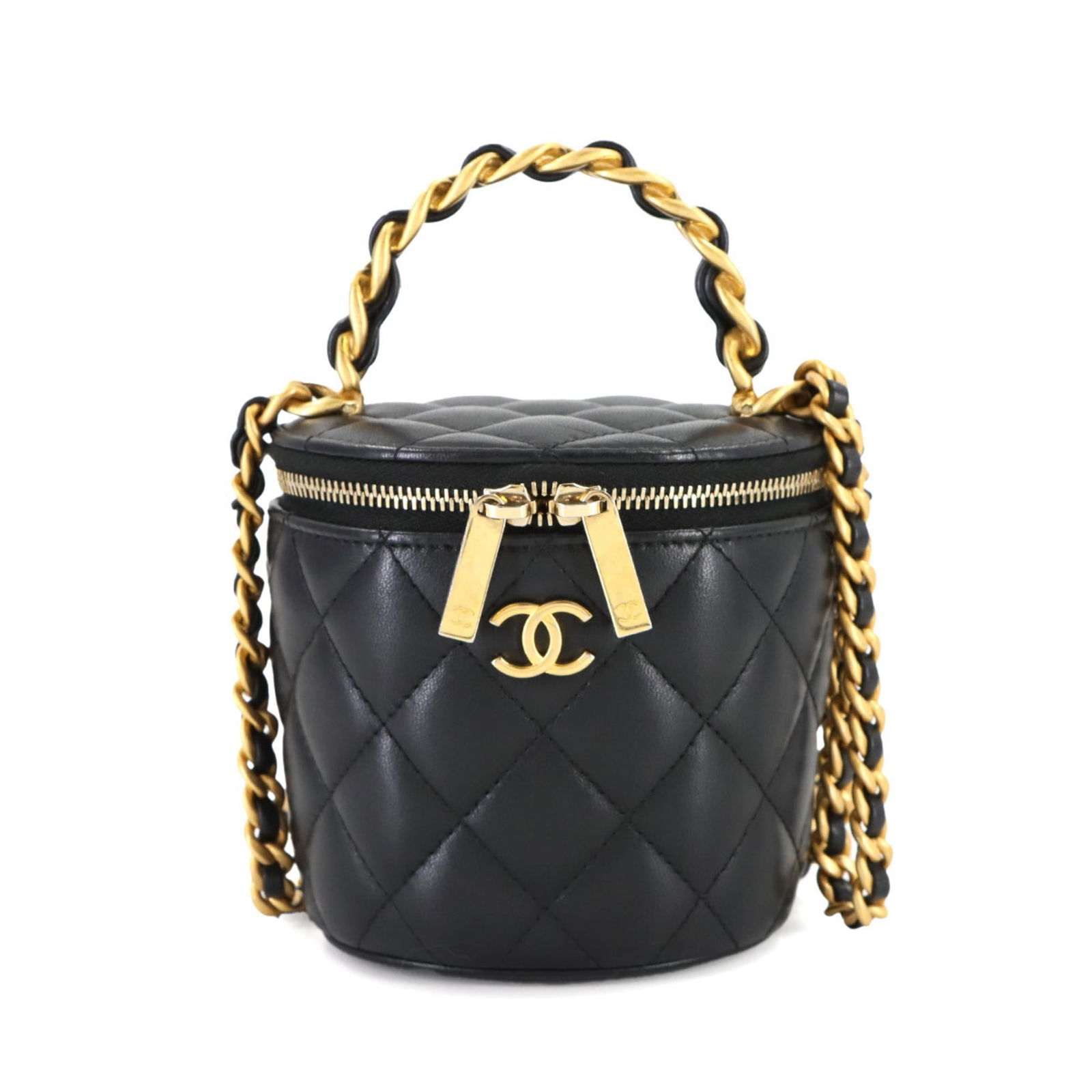 Vanity Bag Leather - Chanel Shoulder Bag: Vanity Bag Leather - Chanel Shoulder Bag This listing features Vanity Bag Leather - Chanel Shoulder Bag. Item specifics are provided below. Item Specifics: Brand: Chanel Type: Shoulder Bag, Vanity Bag