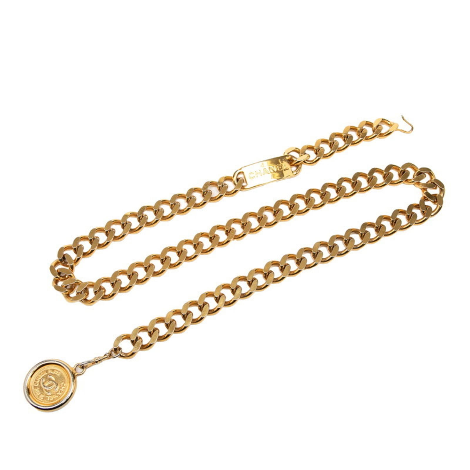 Belt Chanel Chain: Belt Chanel Chain This listing features Belt Chanel Chain. Item specifics are provided below. Item Specifics: Brand: Chanel Type: Chain Belt Gender: Women Color: Gold Length: 90cm / 35.43''