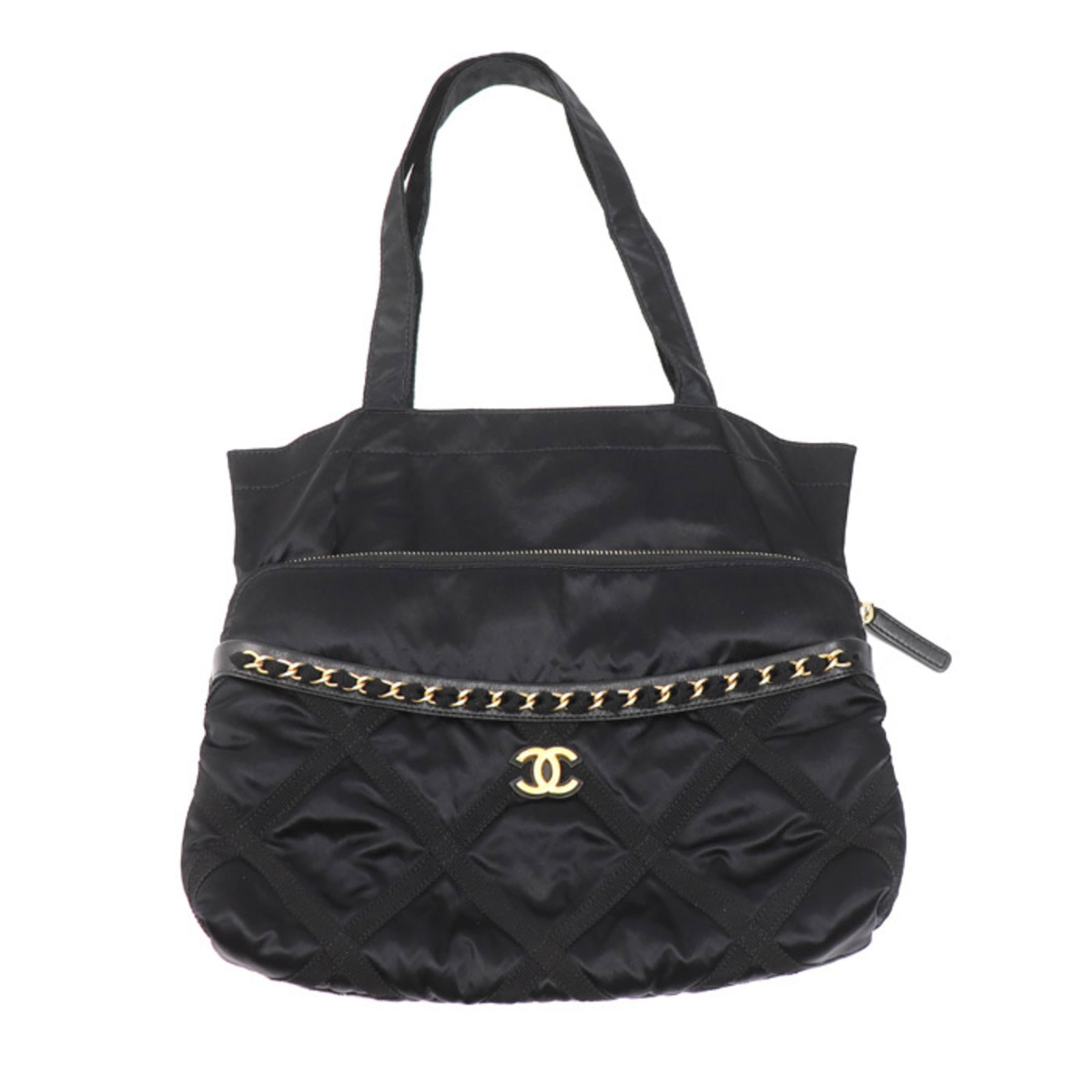 Tote Bag Nylon - Chanel Pouch: Tote Bag Nylon - Chanel Pouch This listing features Tote Bag Nylon - Chanel Pouch. Item specifics are provided below. Item Specifics: Brand: Chanel Type: Pouch, Tote Bag Material: Nylon Color: Black