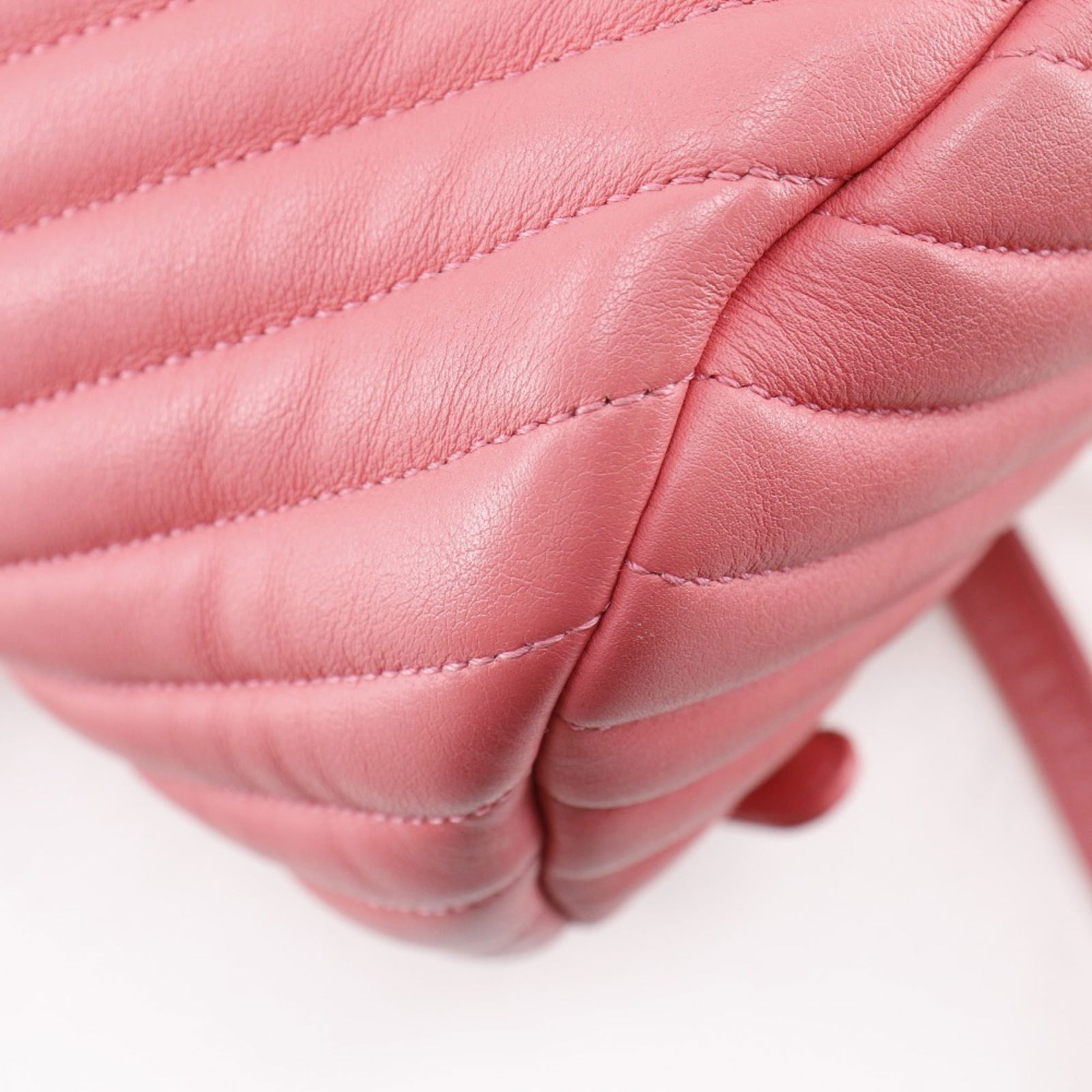 Leather Chanel Backpack - 4