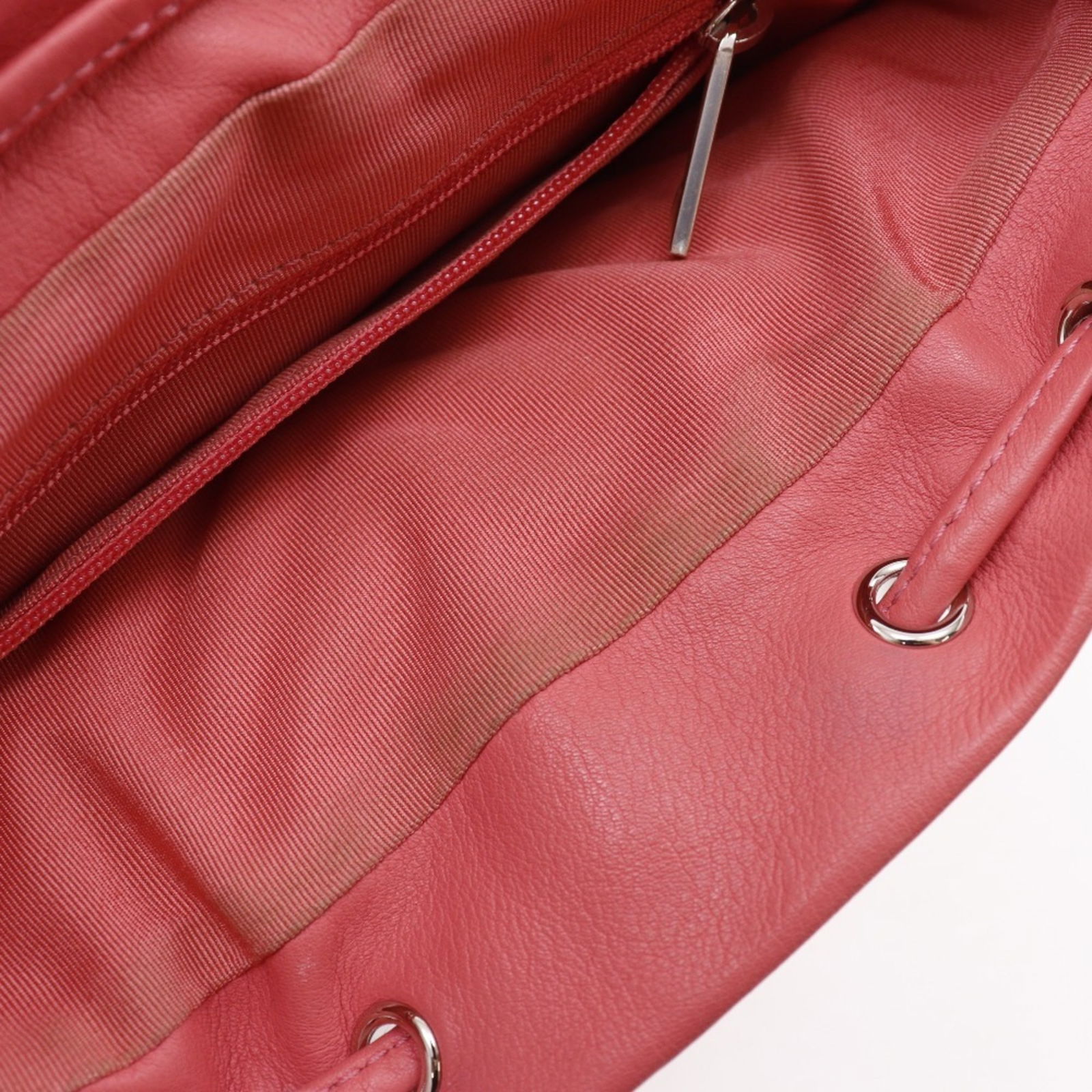 Leather Chanel Backpack - 8