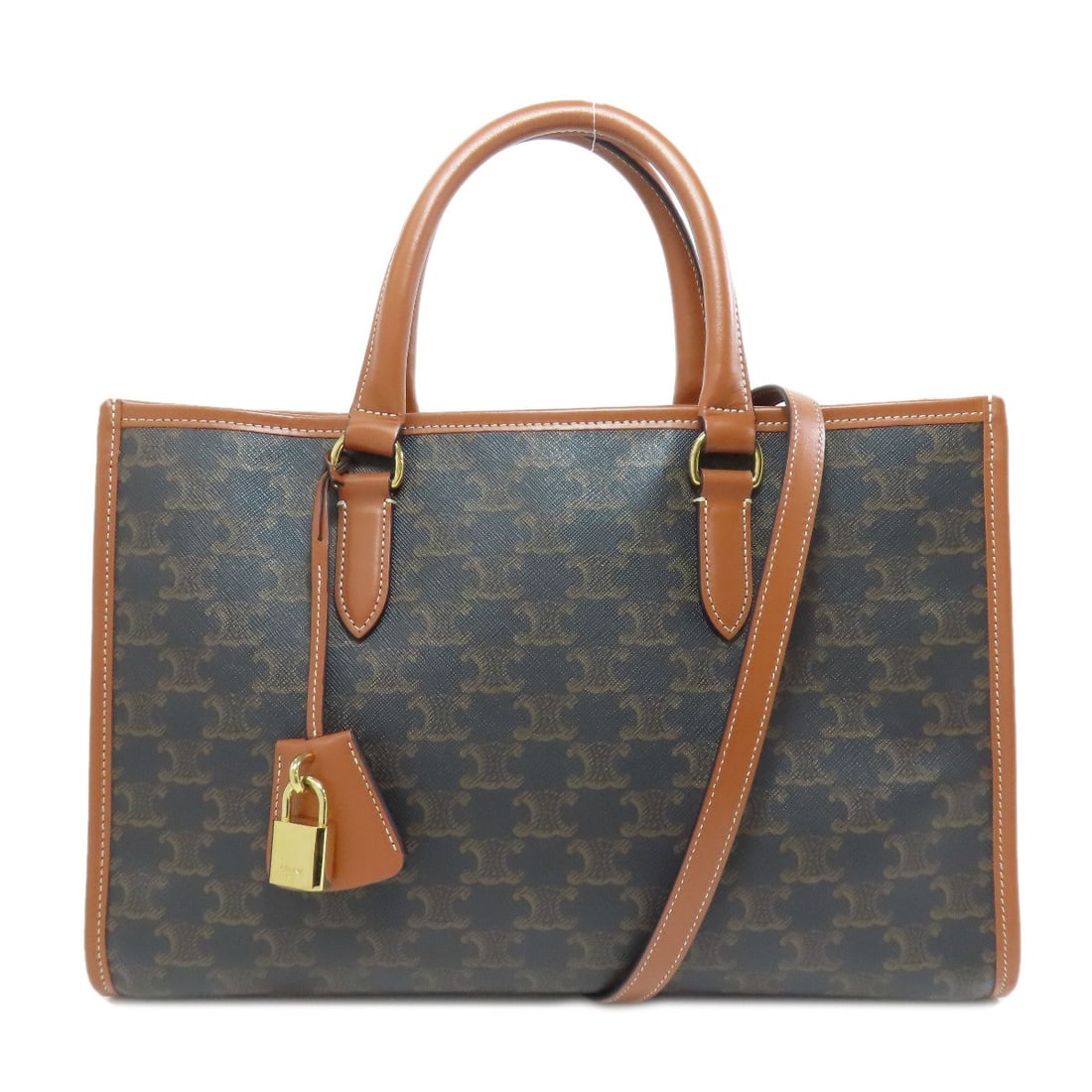 PVC CELINE Triomphe 2WAY Tote Bag: PVC CELINE Triomphe 2WAY Tote Bag This listing features PVC CELINE Triomphe 2WAY Tote Bag. Item specifics are provided below. Item Specifics: Brand: CELINE Style: Tote Bag Exterior Material: PVC Exter