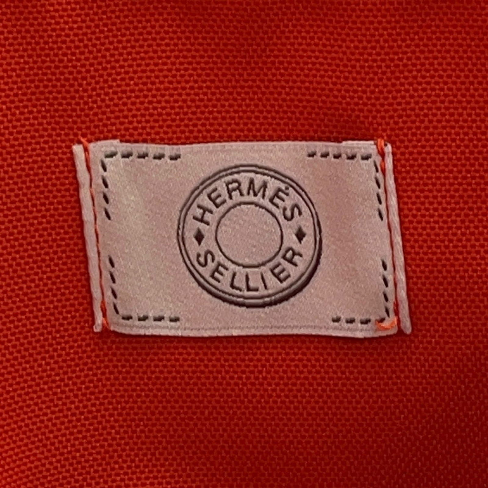 Canvas - Hermes Backpack Toile Chevron - 15