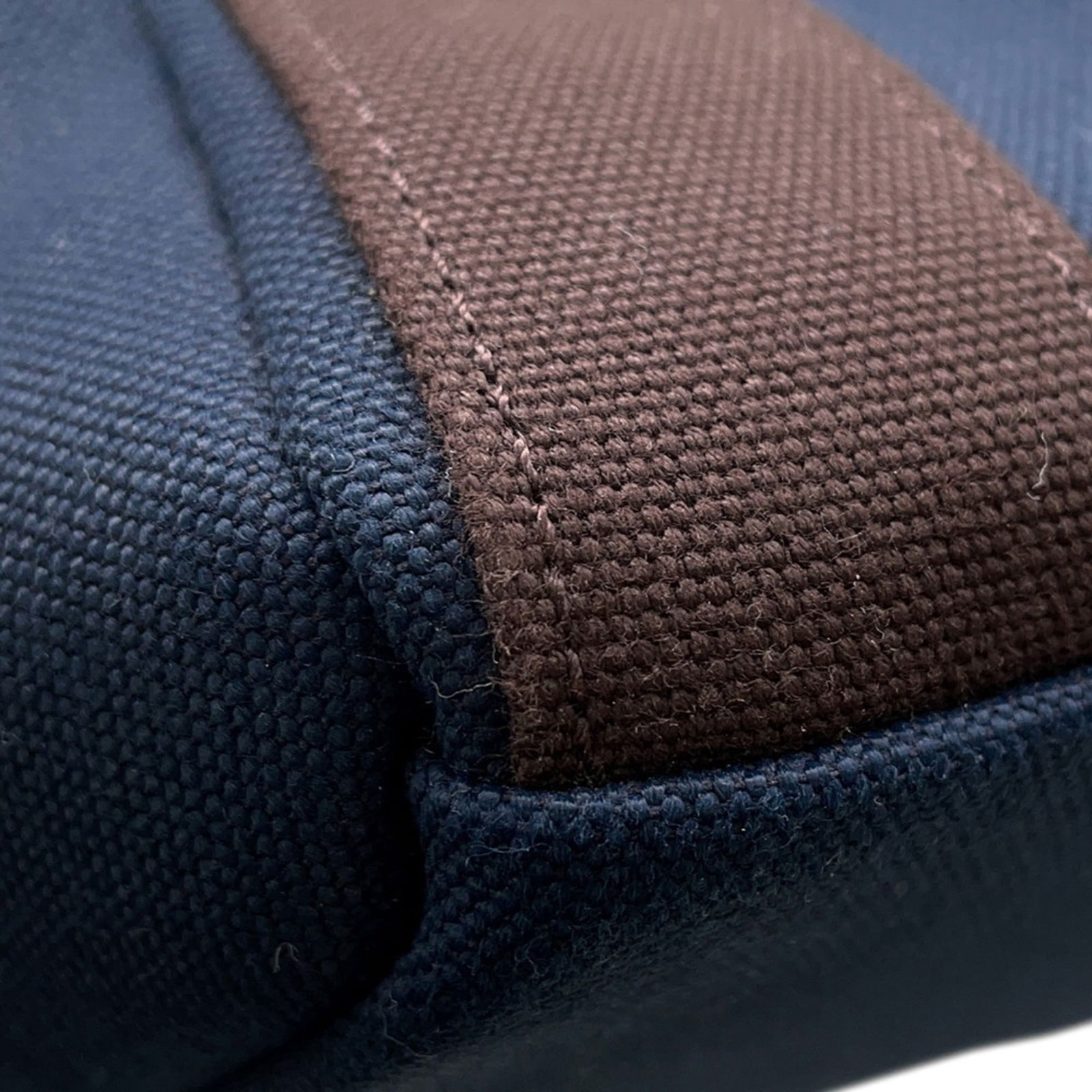 Canvas - Hermes Backpack Toile Chevron - 7