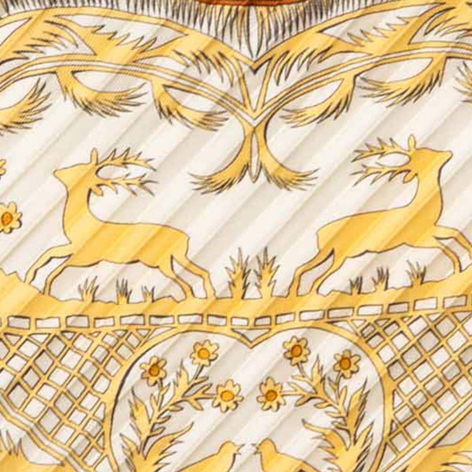 Silk Hermes Scarf - 4