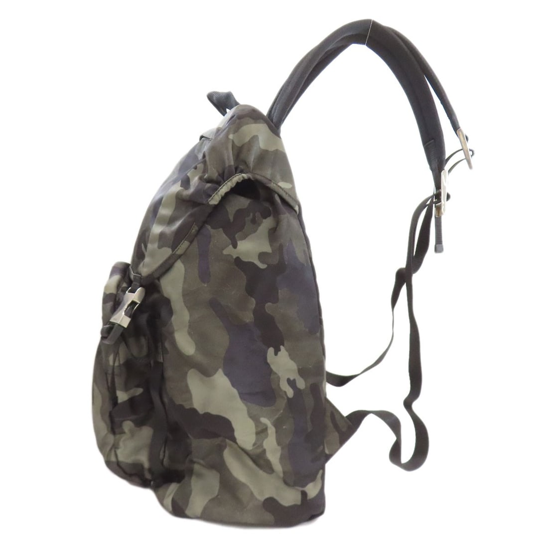 Nylon PRADA Camouflage pattern Backpack Daypack - 3