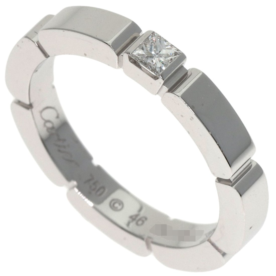 Gold CARTIER Maillon PANTHERE 1P Diamond #46 Ring K18 White: Gold CARTIER Maillon PANTHERE 1P Diamond #46 Ring K18 White This listing features Gold CARTIER Maillon PANTHERE 1P Diamond #46 Ring K18 White. Item specifics are provided below. Item Specifics: