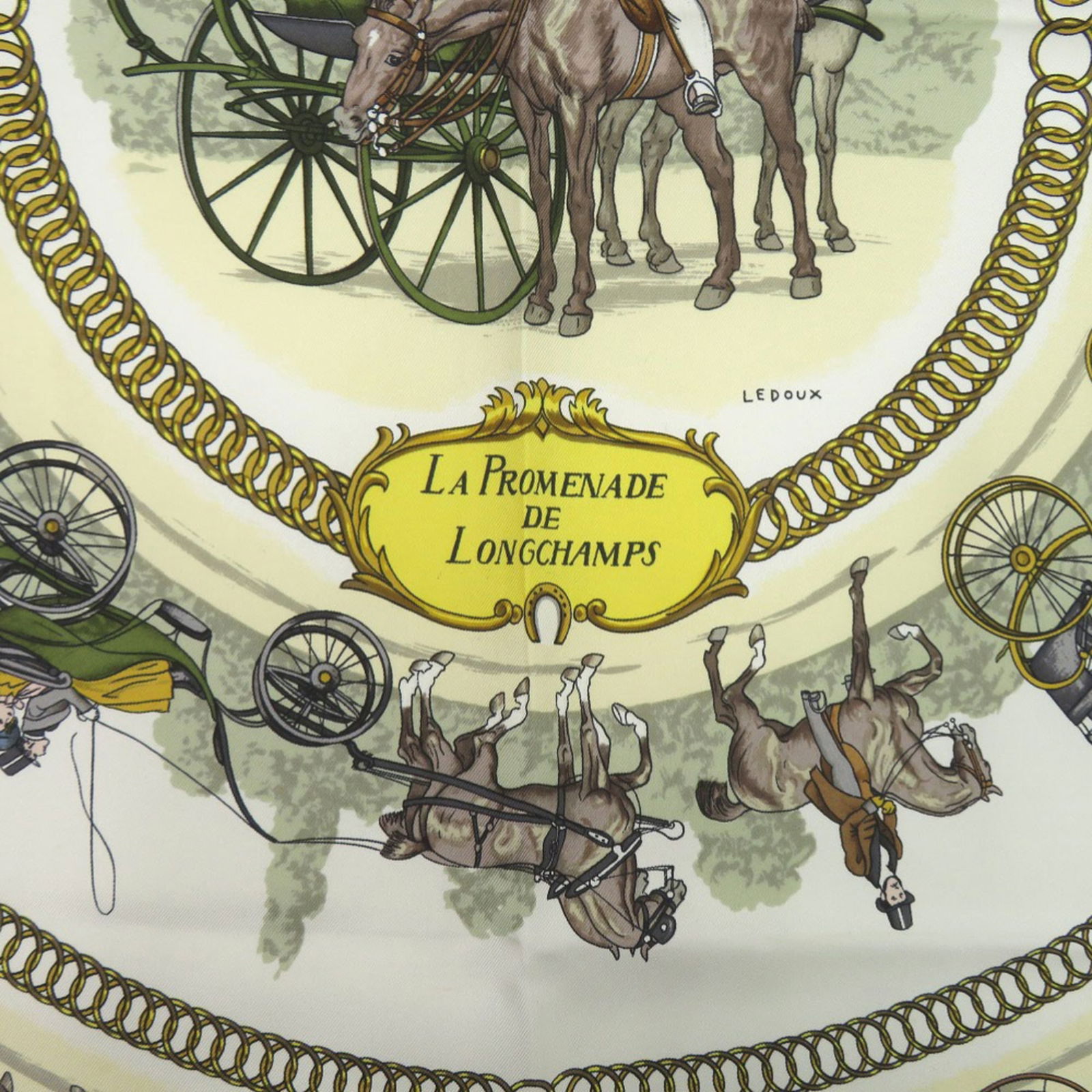 Silk Hermes Scarf - 2