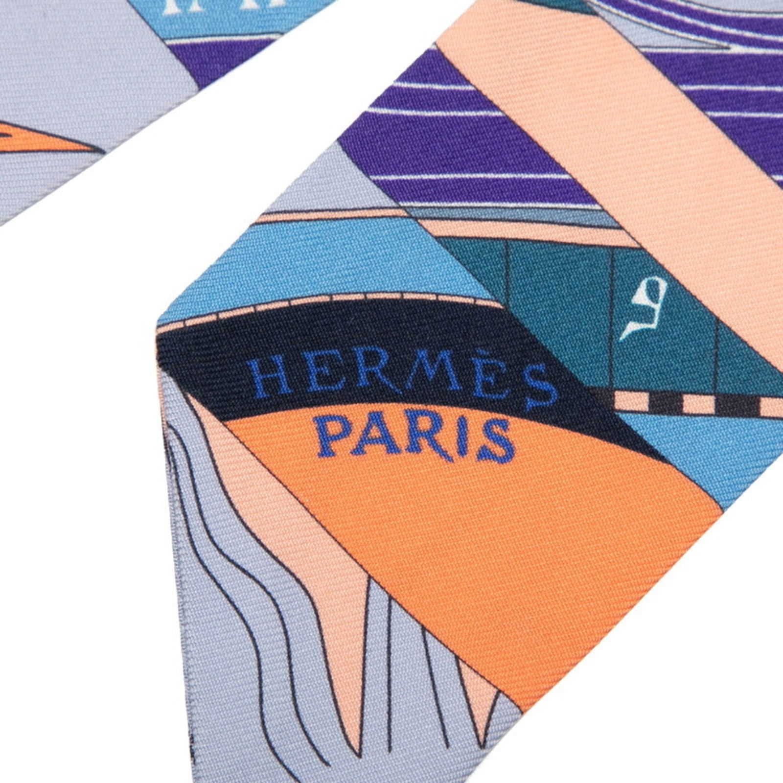 Silk Hermes Scarf - 3