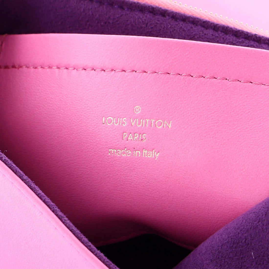 Lambskin Louis Vuitton Coussin Pochette Monogram Embossed - 6