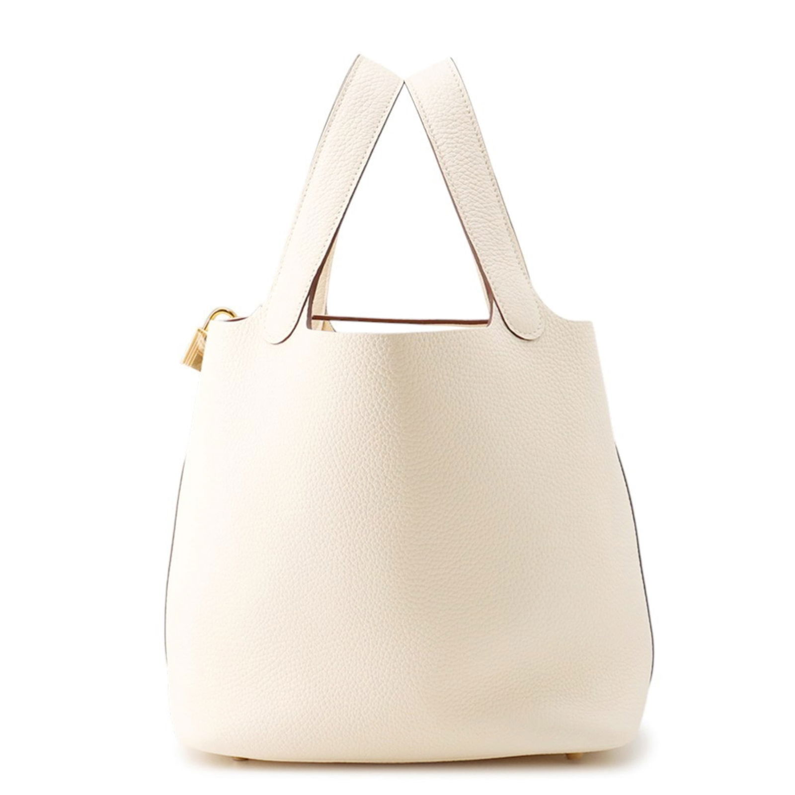 Leather Hermes Handbag Taurillon Clemence (1 of 12)