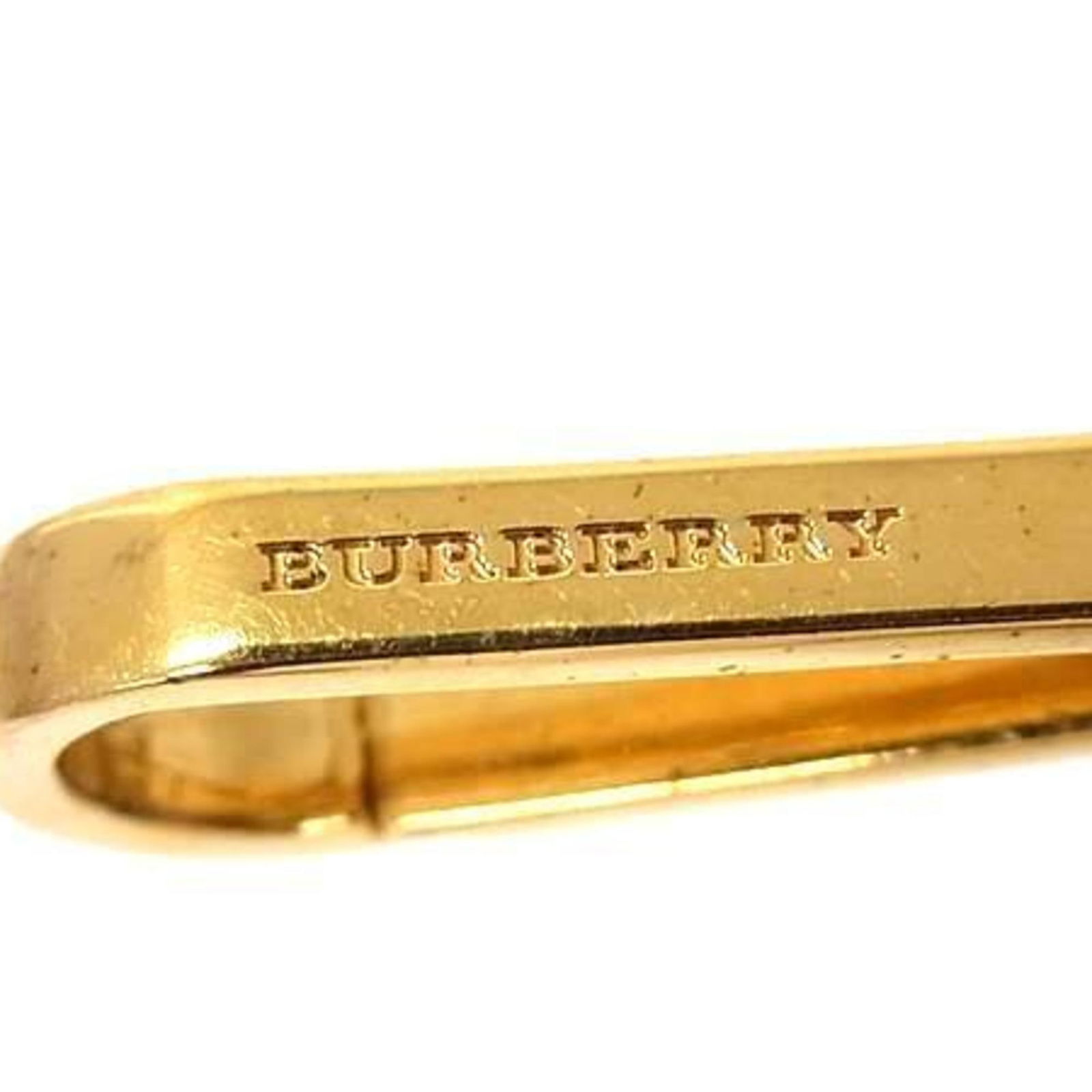 Leather Burberry Keyring - 2