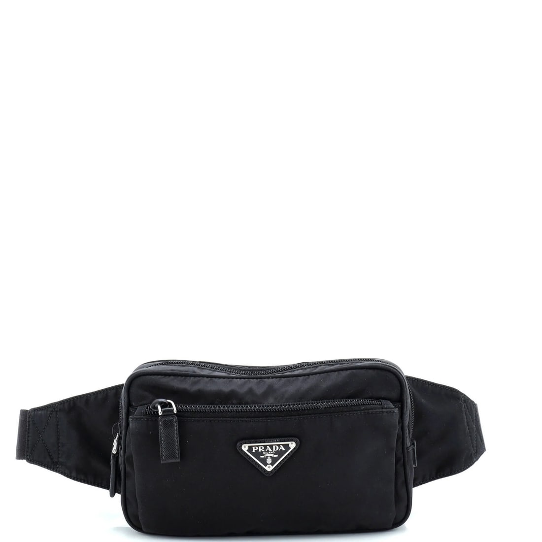 Leather Prada Front Pocket Belt Bag Re-Nylon with Saffiano: Leather Prada Front Pocket Belt Bag Re-Nylon with Saffiano This listing features Leather Prada Front Pocket Belt Bag Re-Nylon with Saffiano. Item specifics are provided below. Item Specifics: Brand: P
