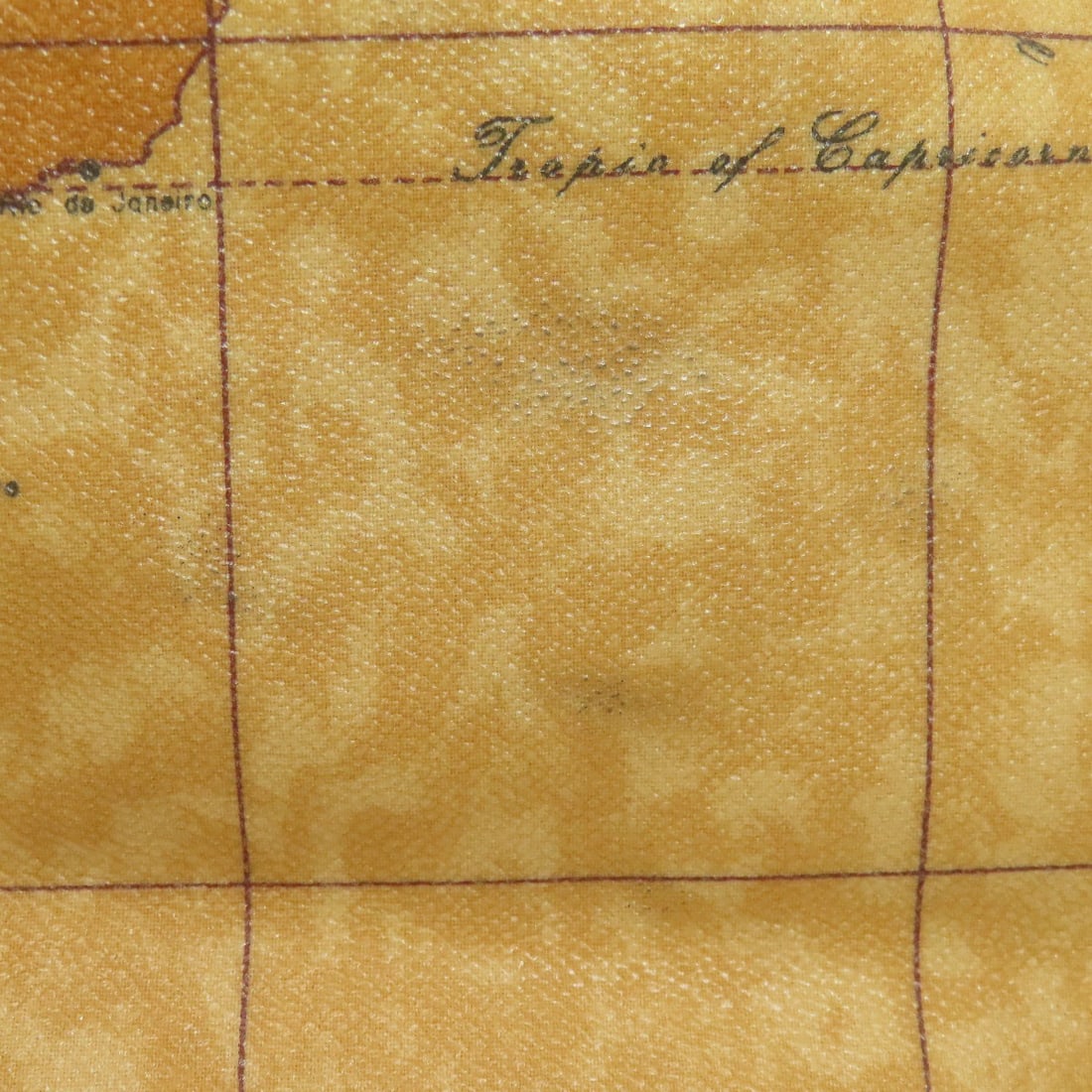 PVC PRIMA CLASSE Map pattern Shoulder Bag - 16