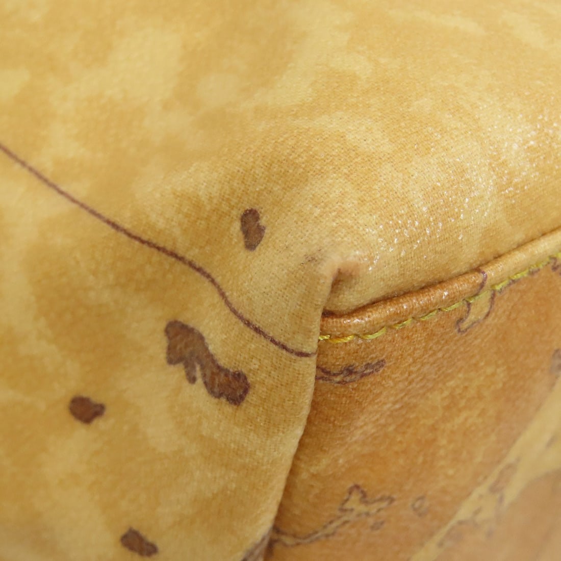 PVC PRIMA CLASSE Map pattern Shoulder Bag - 20