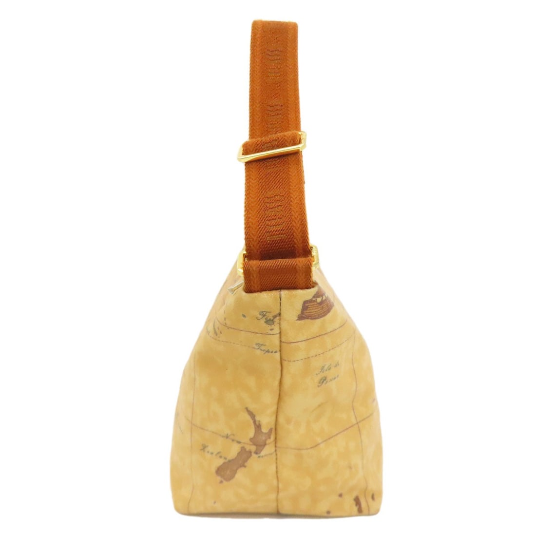 PVC PRIMA CLASSE Map pattern Shoulder Bag - 3