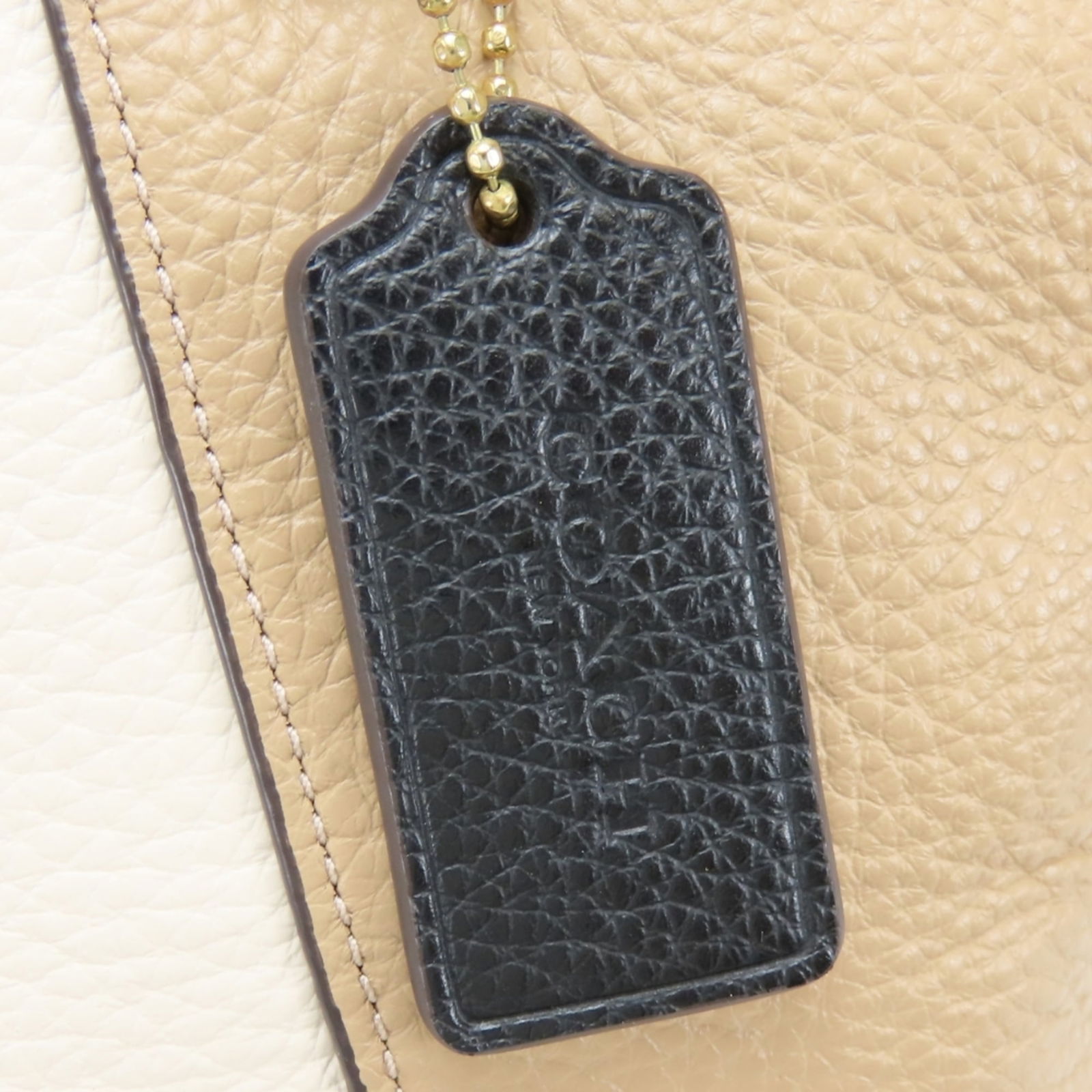 Leather Coach Handbag - 14