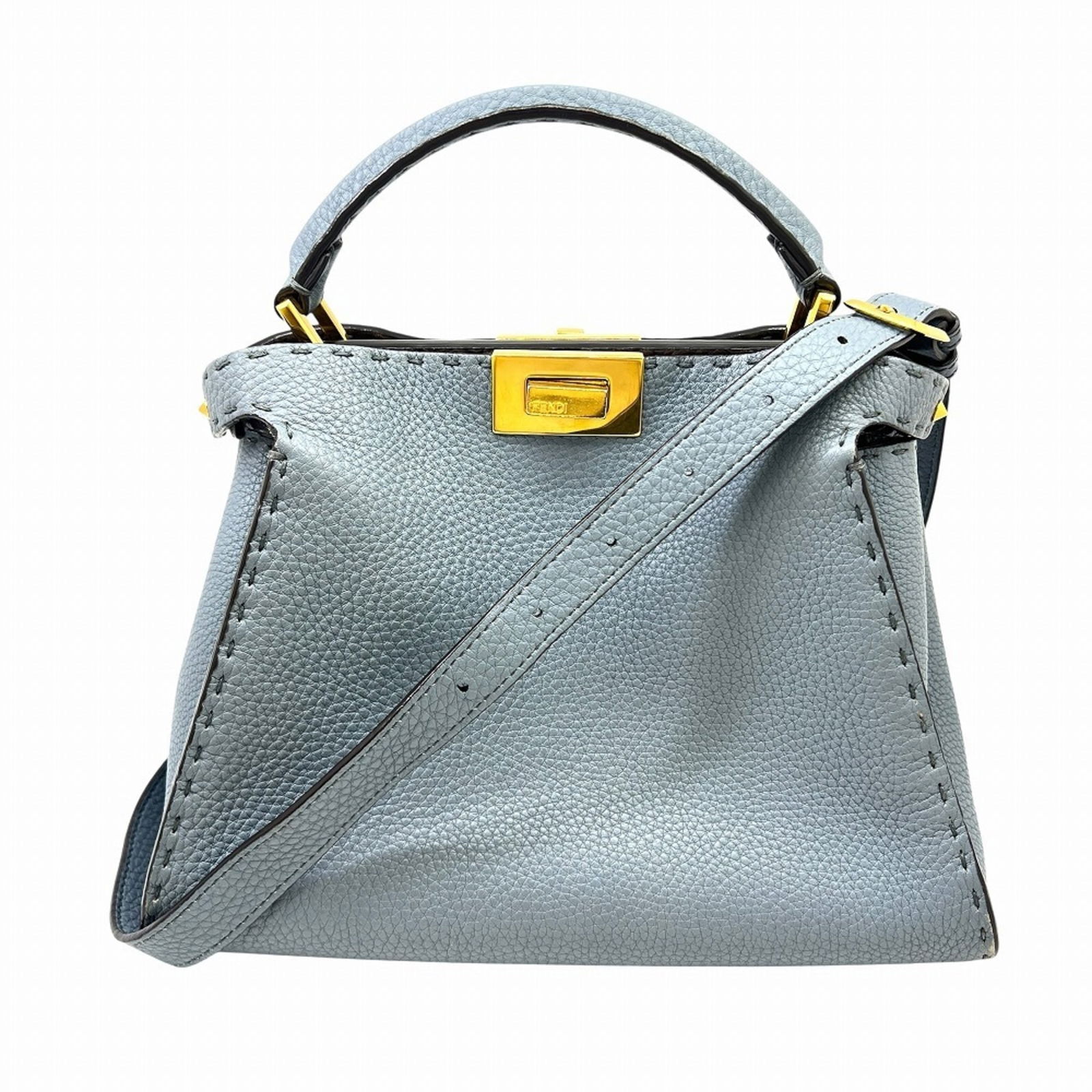 Shoulder Bag Leather - Fendi Handbag: Shoulder Bag Leather - Fendi Handbag This listing features Shoulder Bag Leather - Fendi Handbag. Item specifics are provided below. Item Specifics: Brand: Fendi Type: Handbag, Shoulder Bag Material: