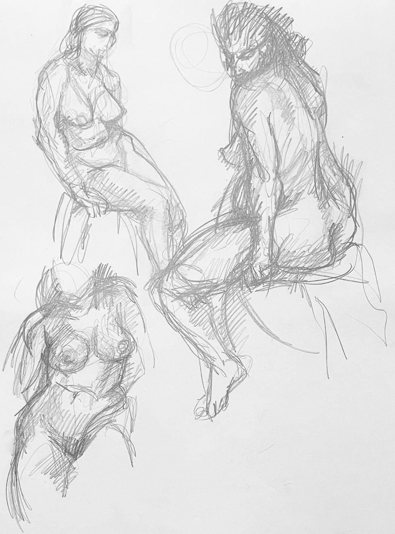 Original Drawing - Ian Hornak - Renaissance Female Nude Figure Study - 1963: Original Drawing - Ian Hornak - Renaissance Female Nude Figure Study - 1963 This listing features Original Drawing - Ian Hornak - Renaissance Female Nude Figure Study - 1963. Item specifics are