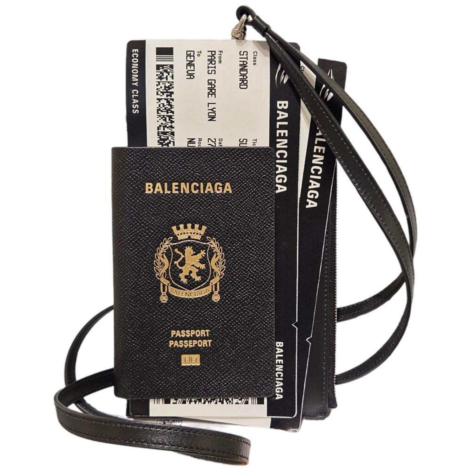 Leather Balenciaga Passport Cover: Leather Balenciaga Passport Cover This listing features Leather Balenciaga Passport Cover. Item specifics are provided below. Item Specifics: Brand: Balenciaga Type: Passport Cover Gender: Men,Women C