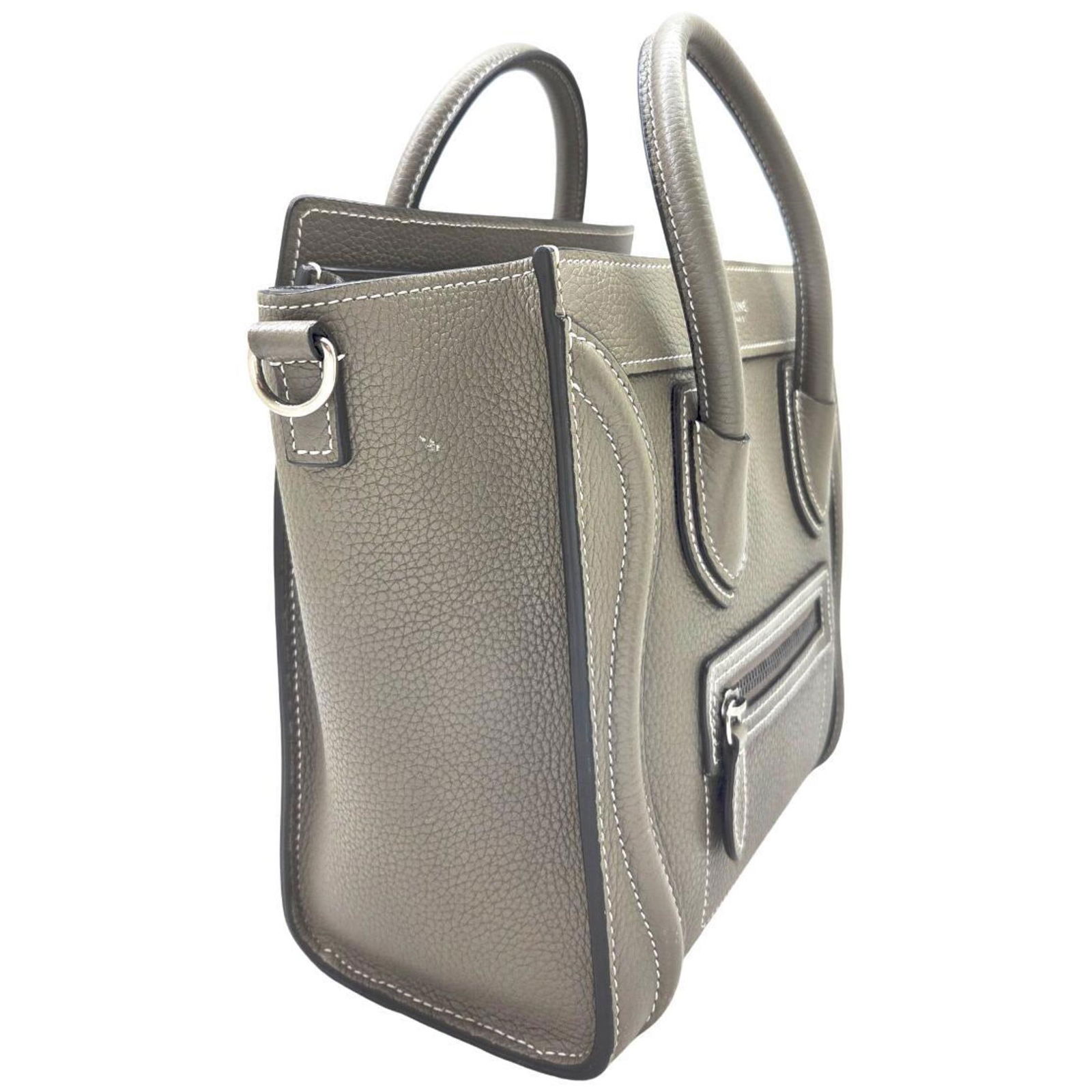 Leather Celine Handbag - 3